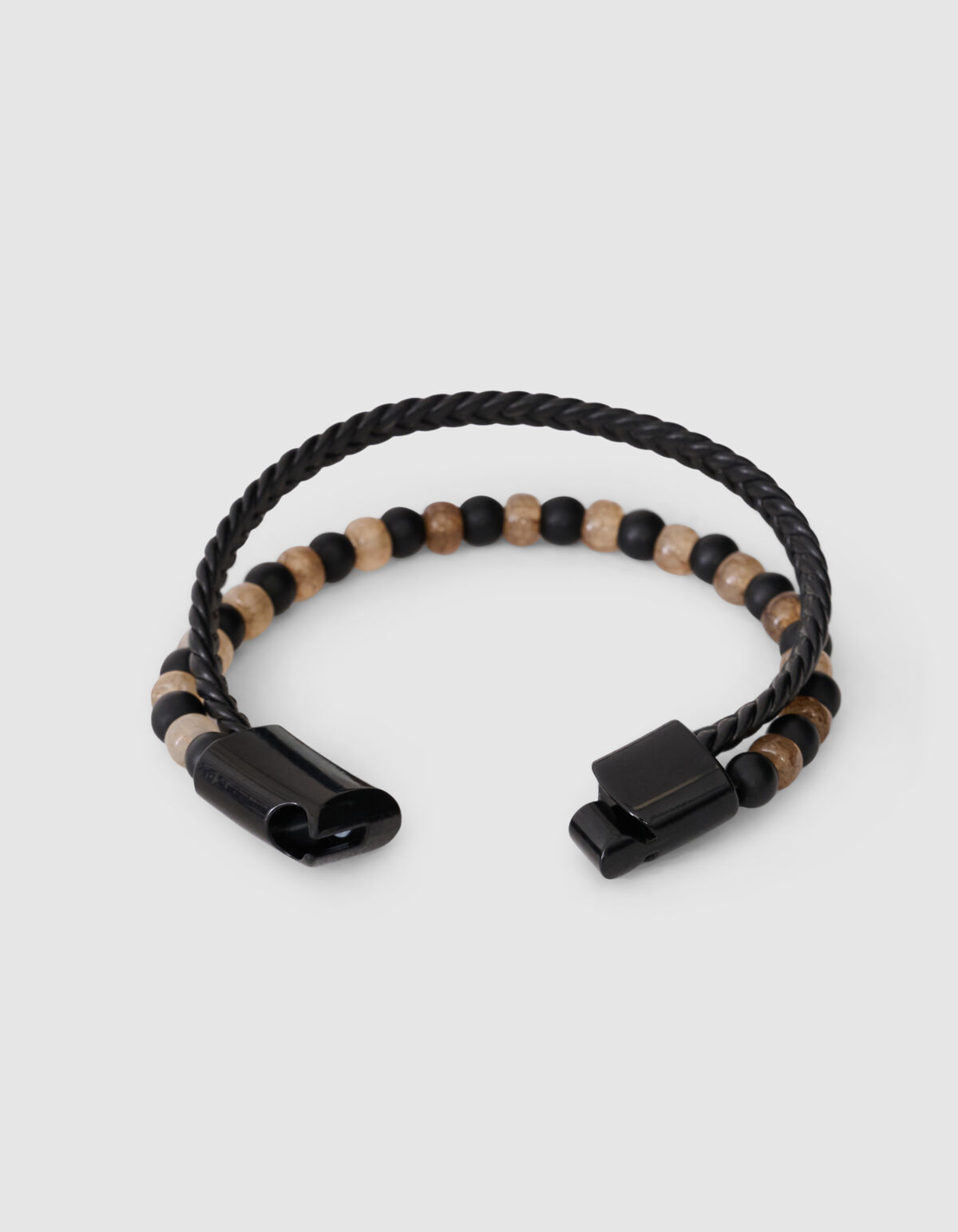 Beaded Armbanden Set Lichtbruin SHOEBY ACCESSOIRES