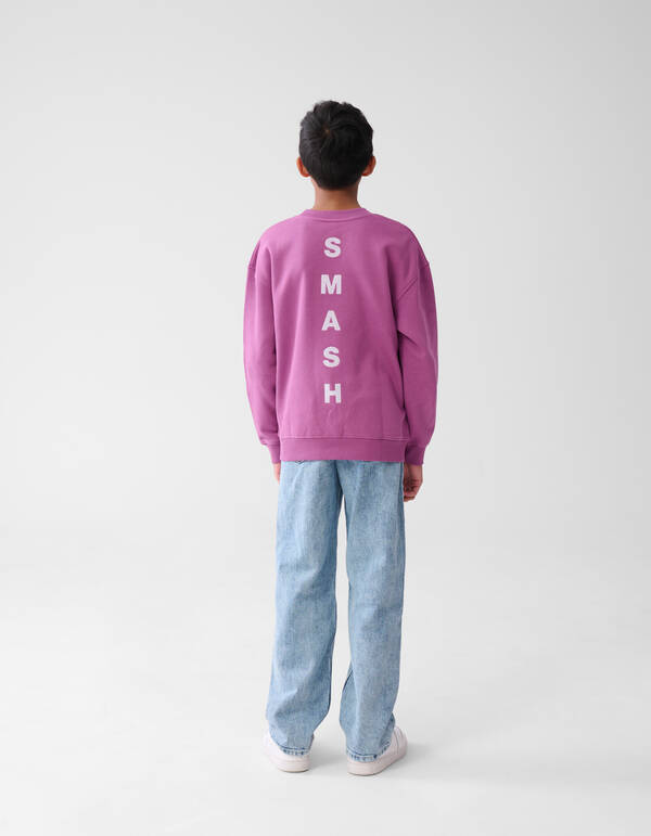 Artwork Sweater Paars SHOEBY BOYS