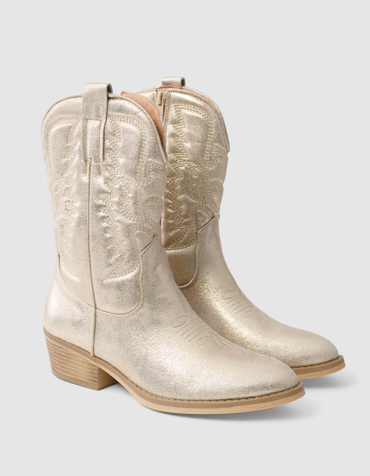 Cowboylaarzen Goud SHOEBY SHOES
