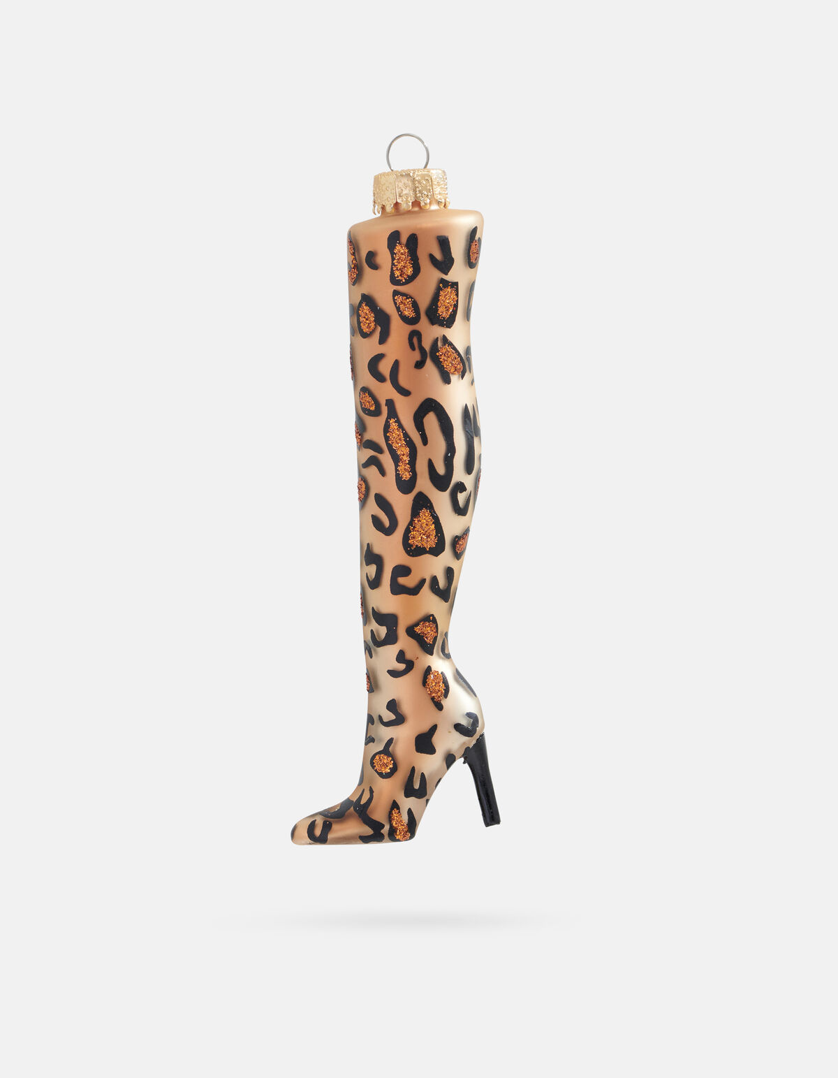 Leopard Laars Kerstbal By Fred SHOEBY ACCESSOIRES