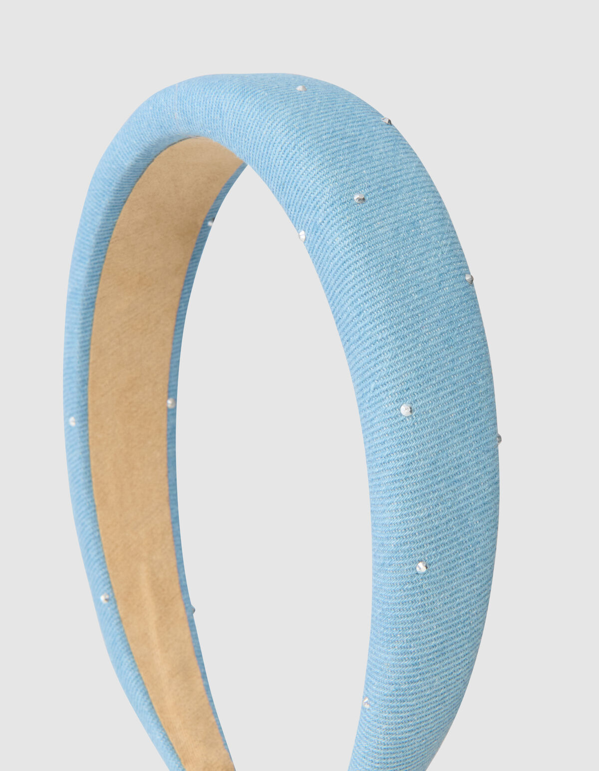 Strass Haarband Blauw SHOEBY ACCESSOIRES