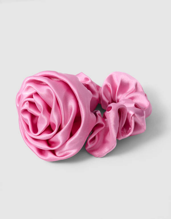 Rose Scrunchie Roze SHOEBY ACCESSOIRES