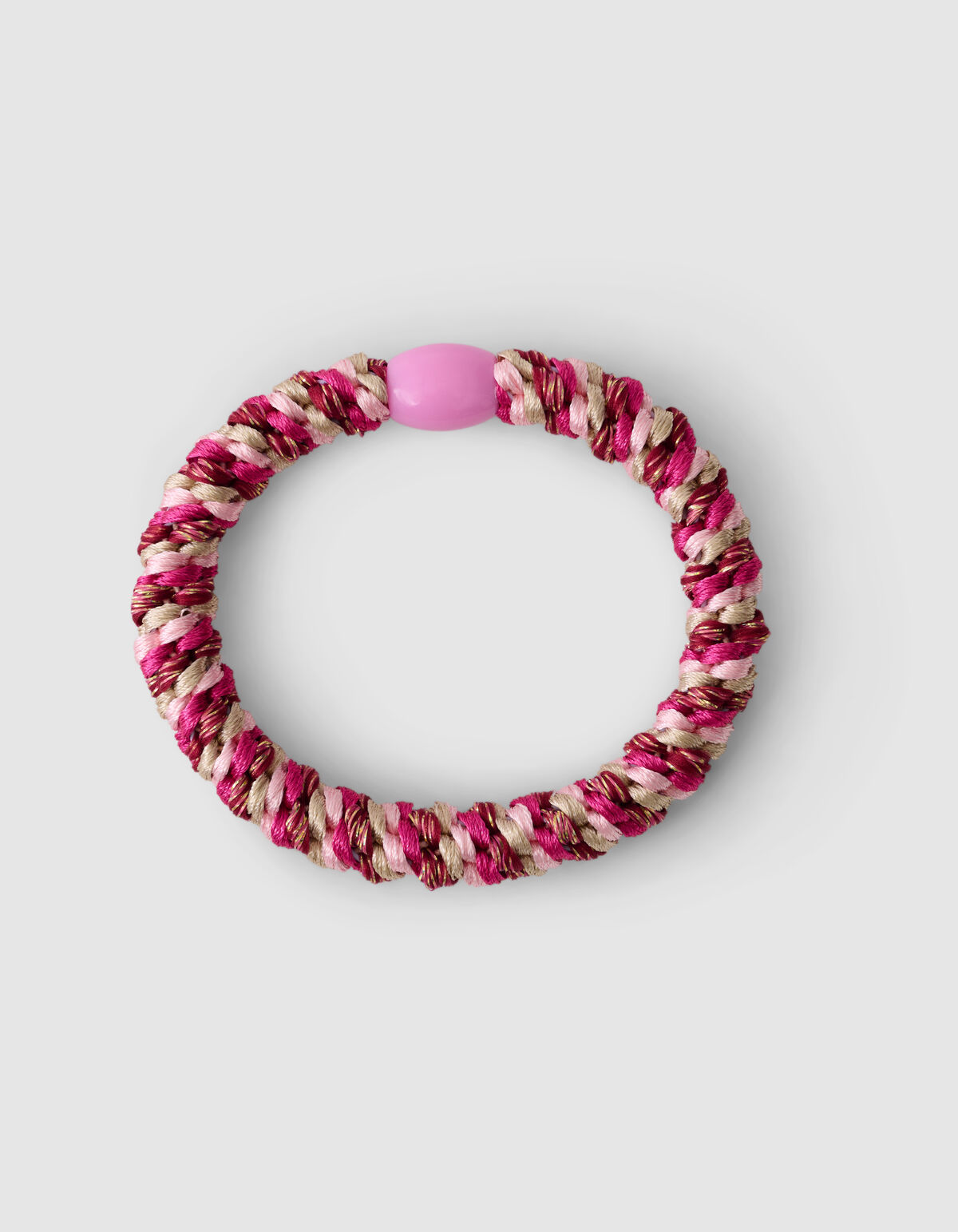 Lurex Haarelastiek Roze SHOEBY ACCESSOIRES