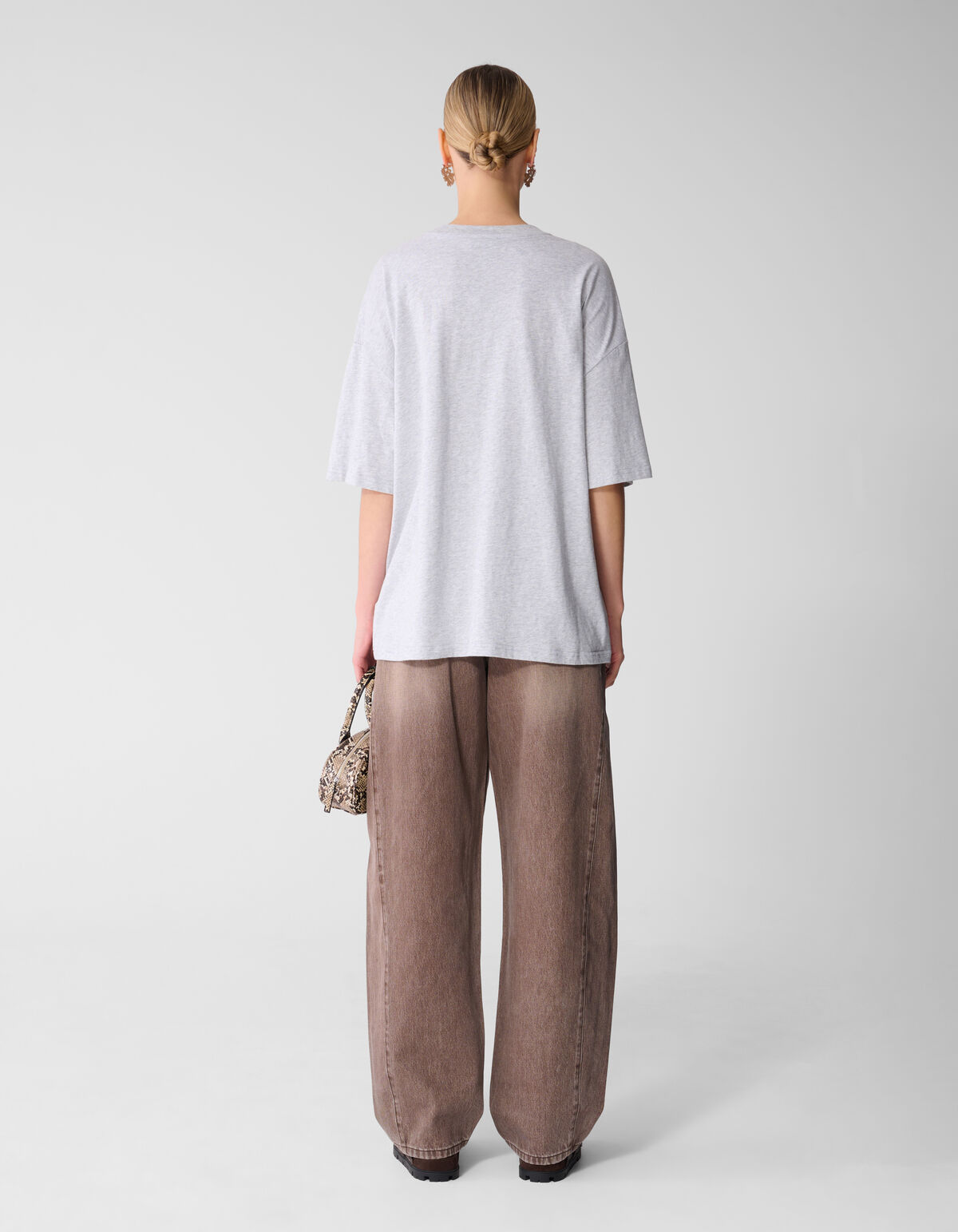 Barrel Fit Jeans Bruin SHOEBY WOMEN