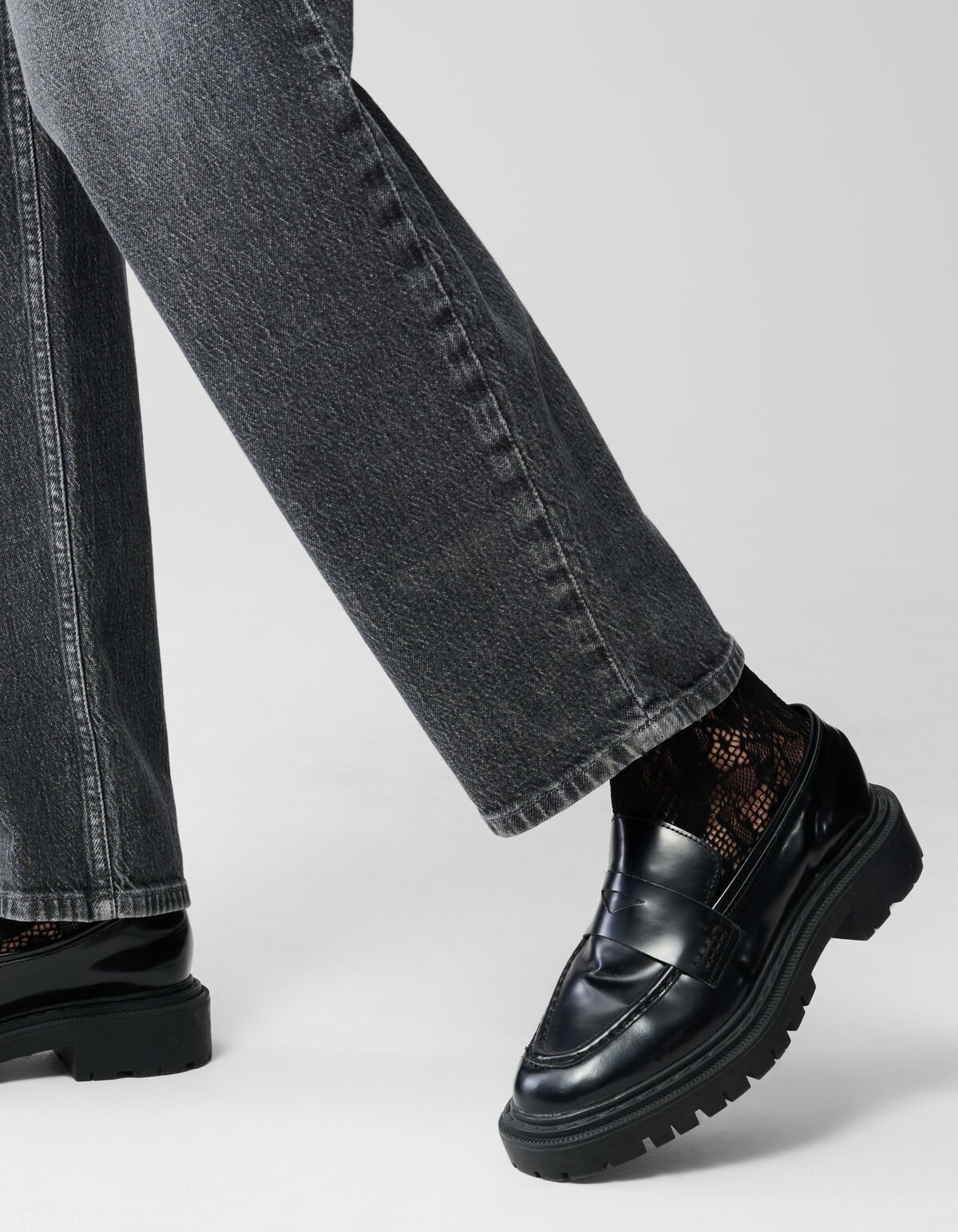 Kanten Sokken Zwart SHOEBY ACCESSOIRES