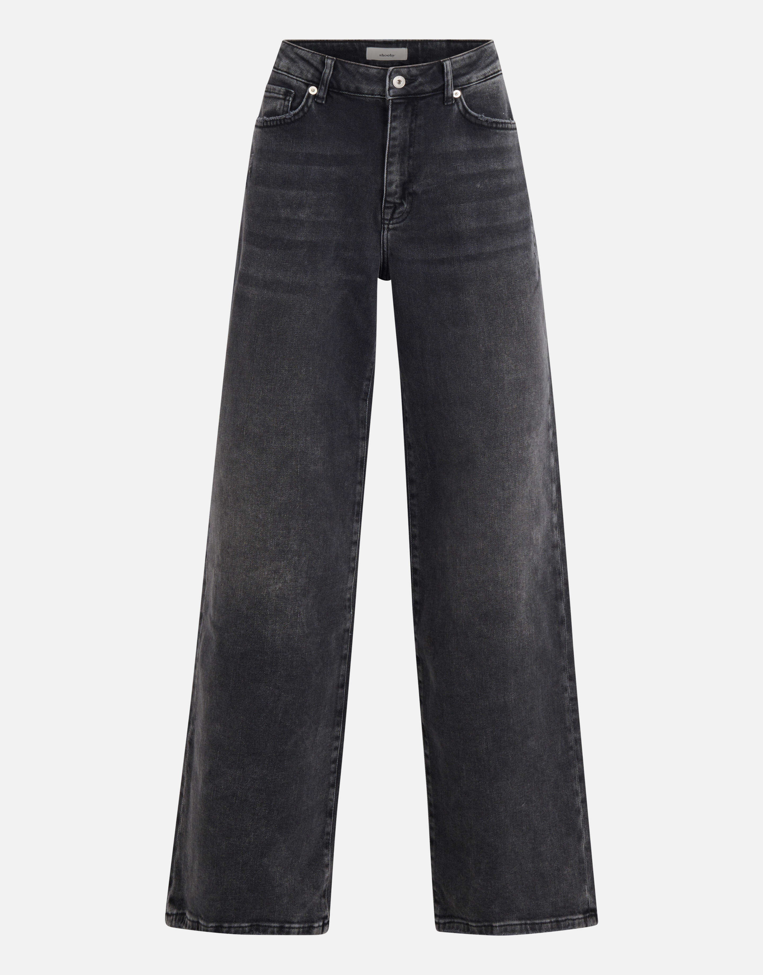 Wide Leg Jeans Donkergrijs By Fred SHOEBY WOMEN