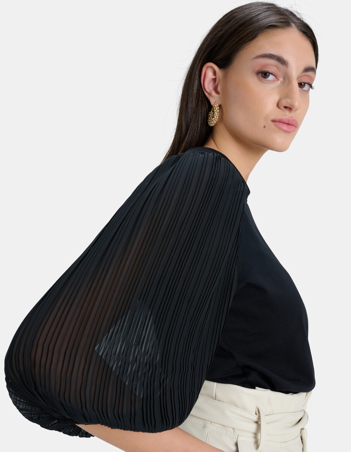 Plisse T-shirt EKSEPT