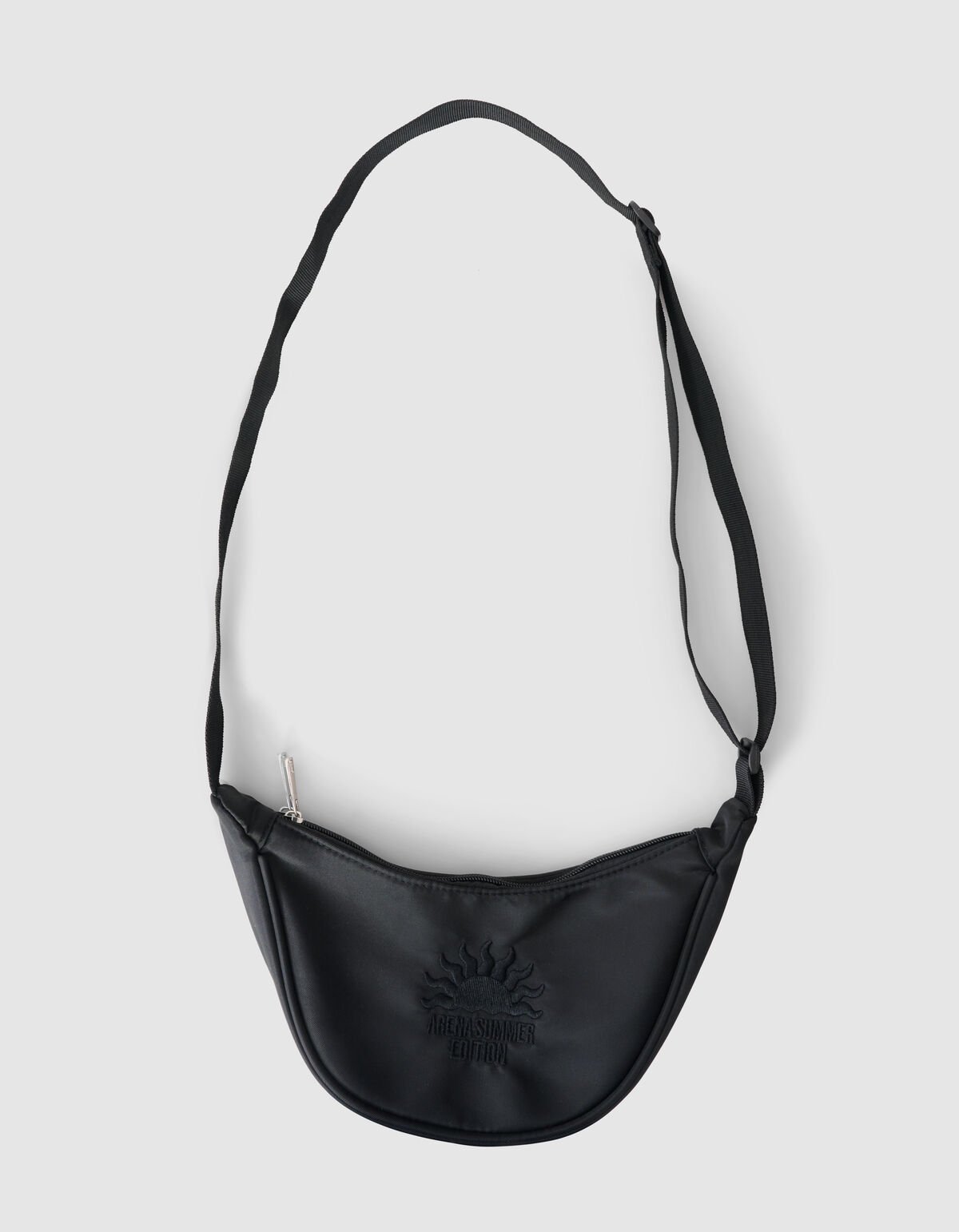 Sun Embroidery Crossbody Tas Zwart SHOEBY ACCESSOIRES