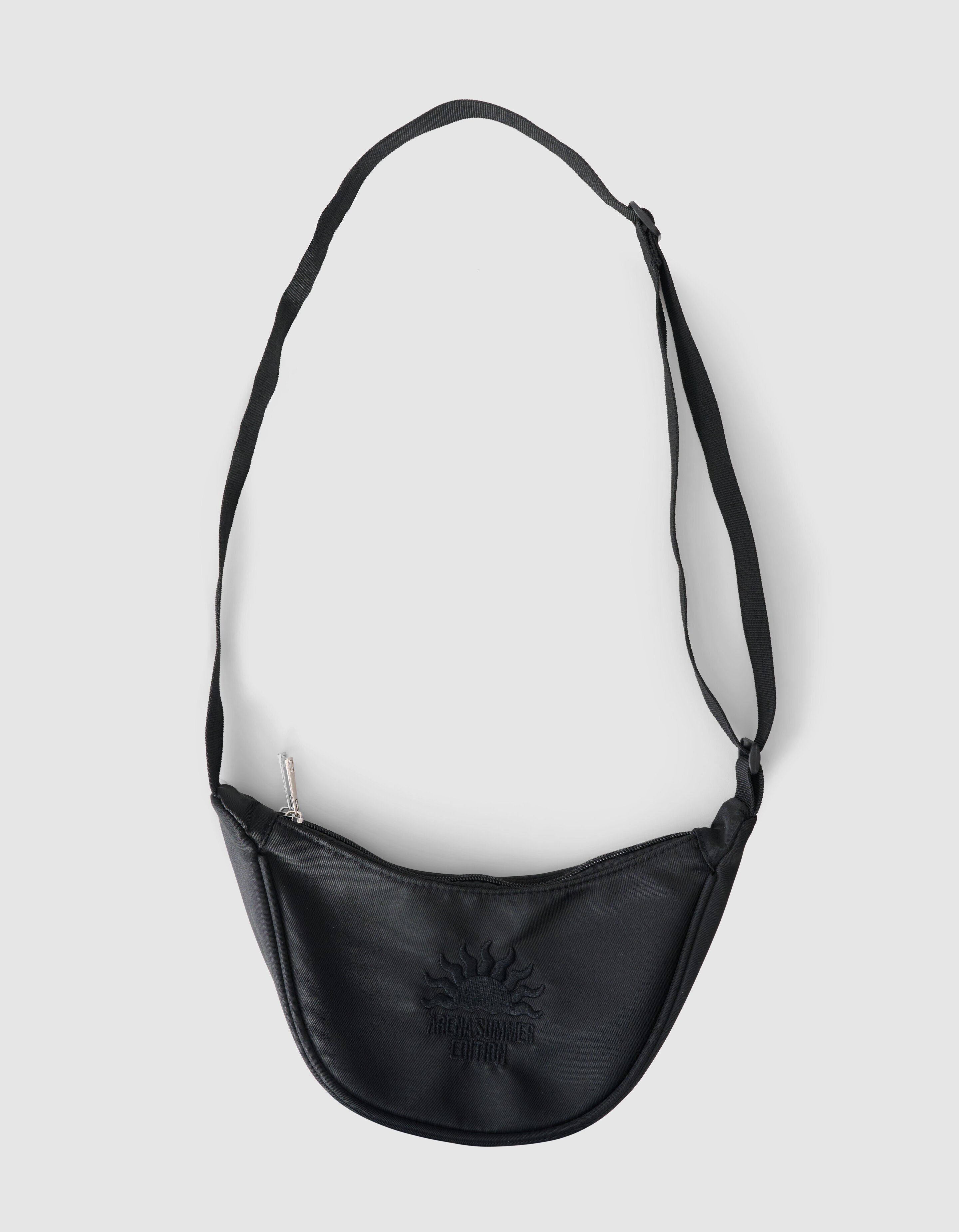 Sun Embroidery Crossbody Tas Zwart SHOEBY ACCESSOIRES