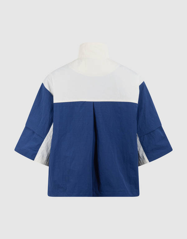 Oversized Sporty Track Jack Donkerblauw SHOEBY WOMEN