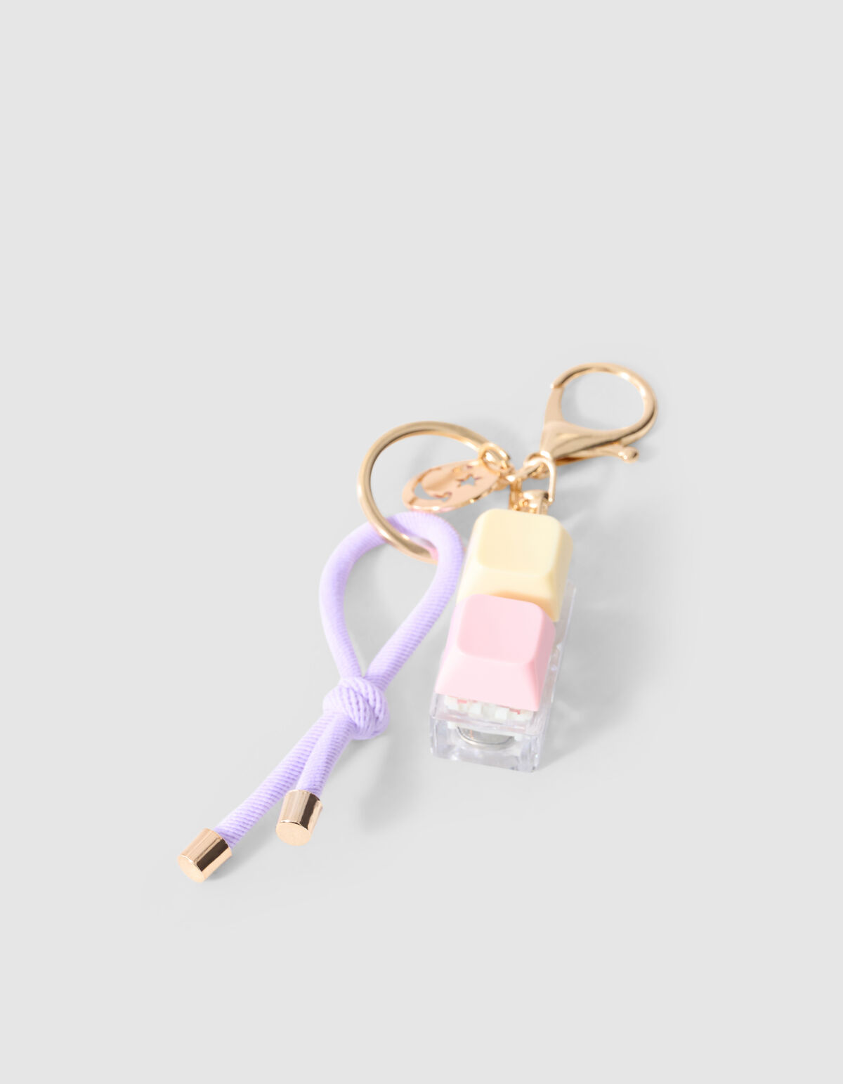 Smile Click Sleutelhanger Paars SHOEBY ACCESSOIRES