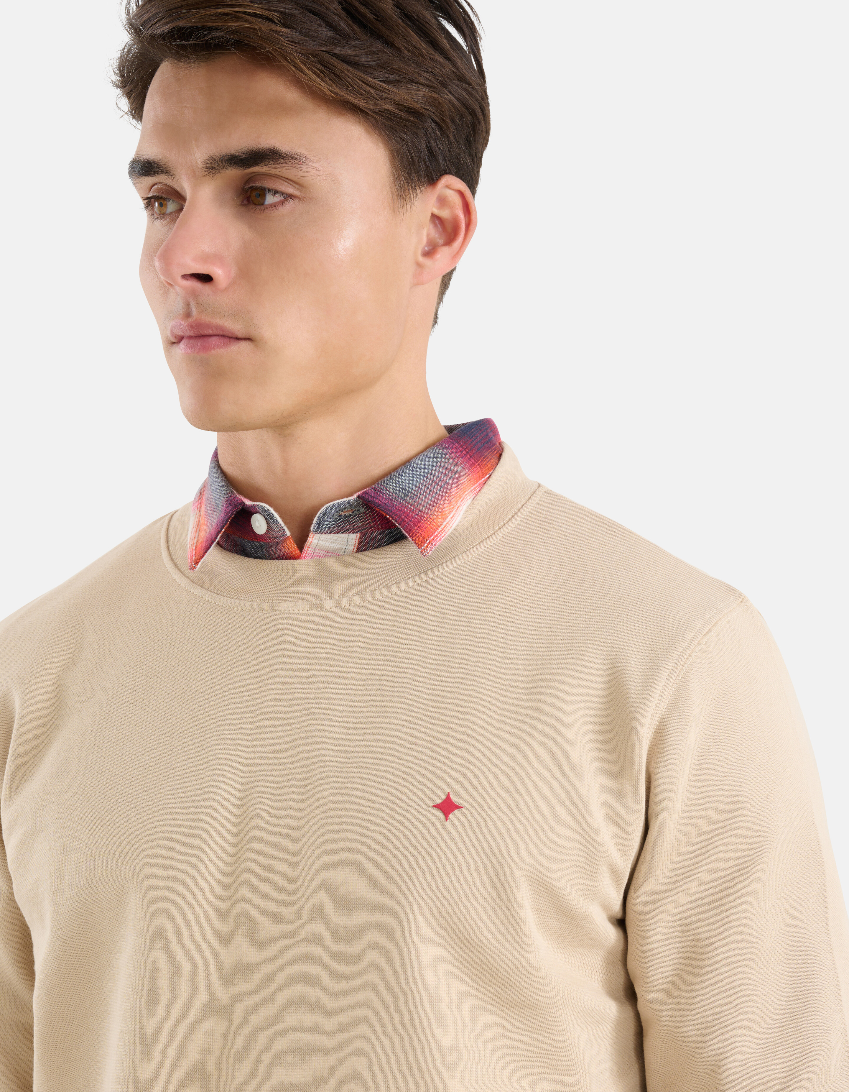 Sparkle Sweater Beige SHOEBY MEN