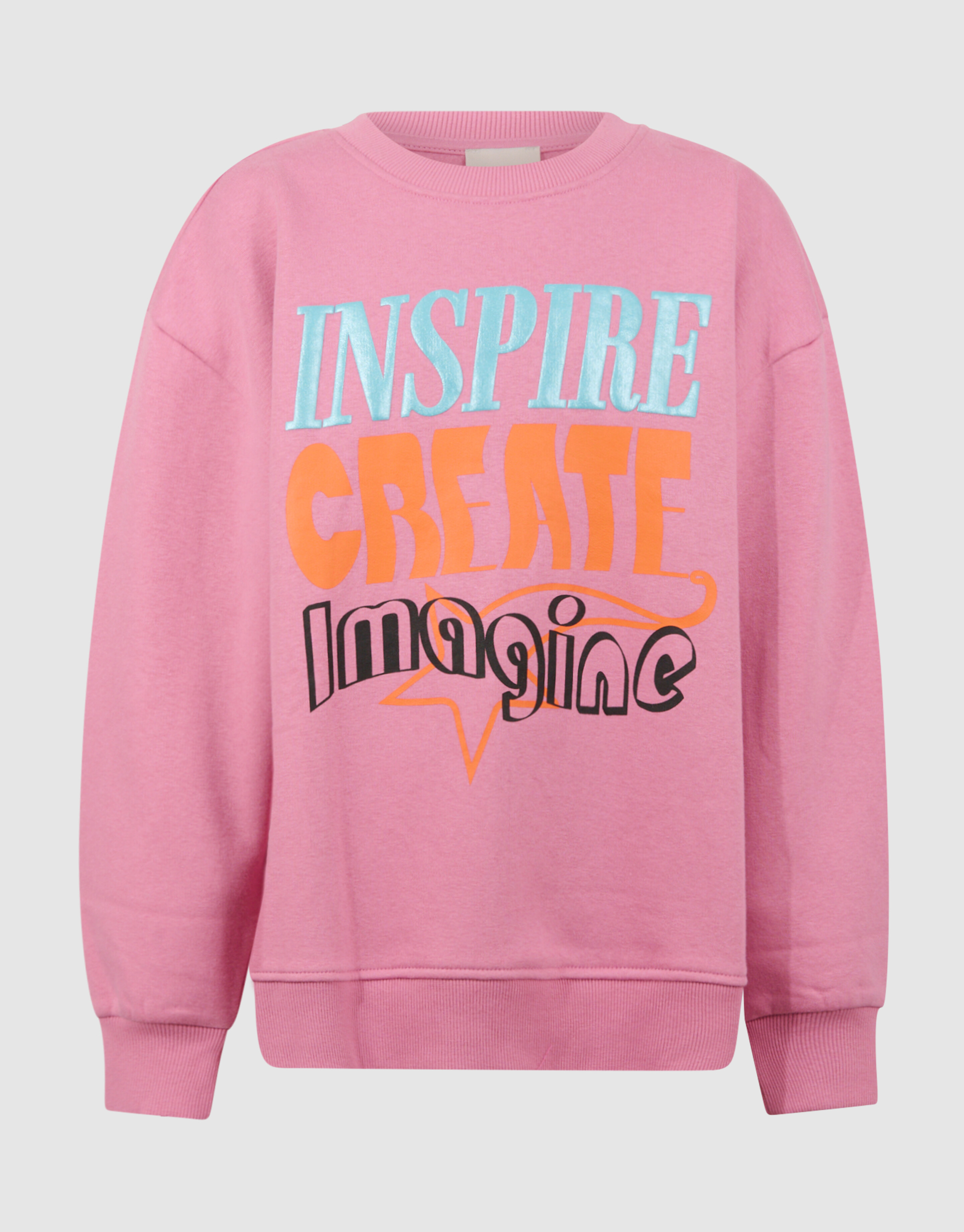 Inspire Artwork Sweater Roze SHOEBY GIRLS