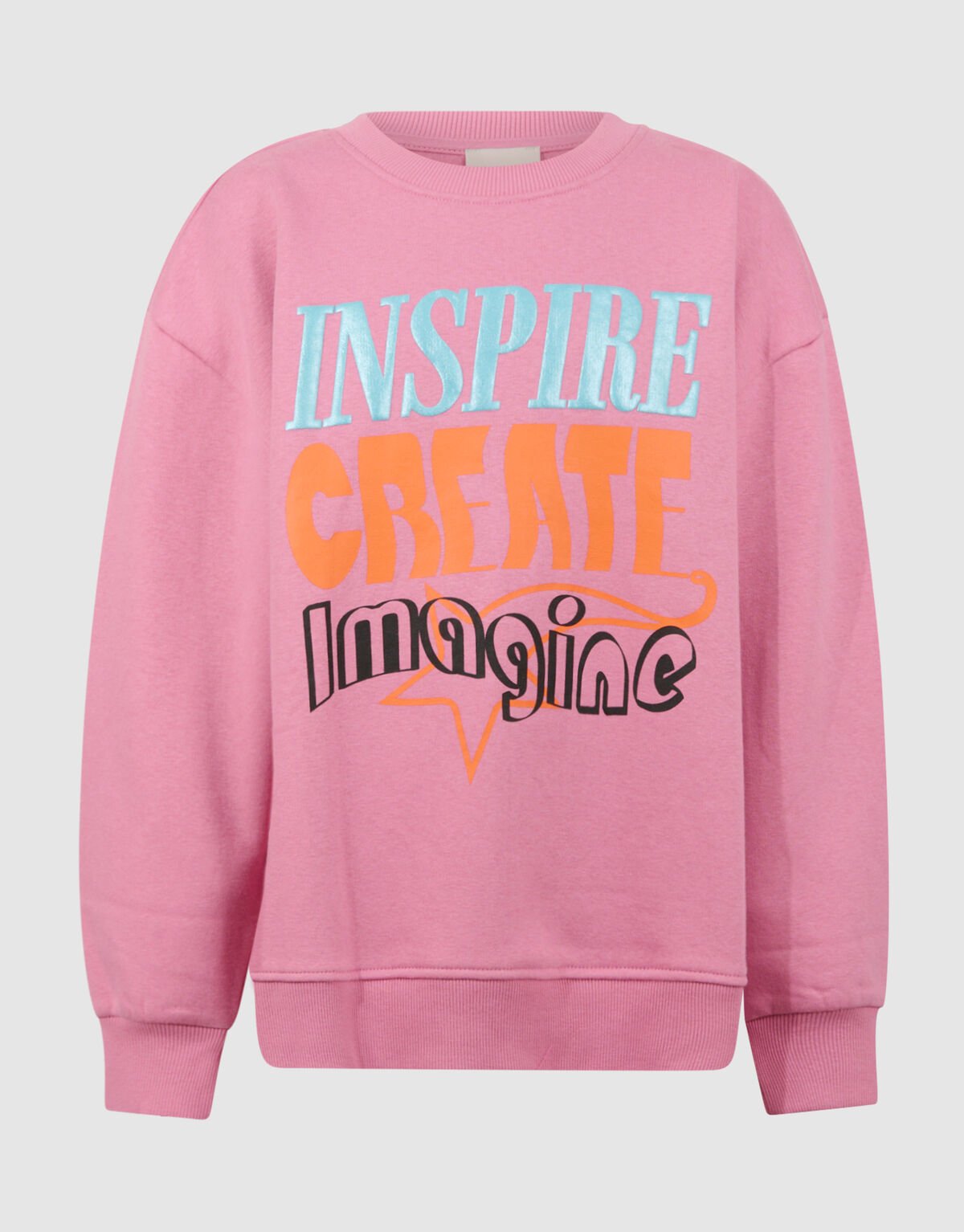 Inspire Artwork Sweater Roze SHOEBY GIRLS