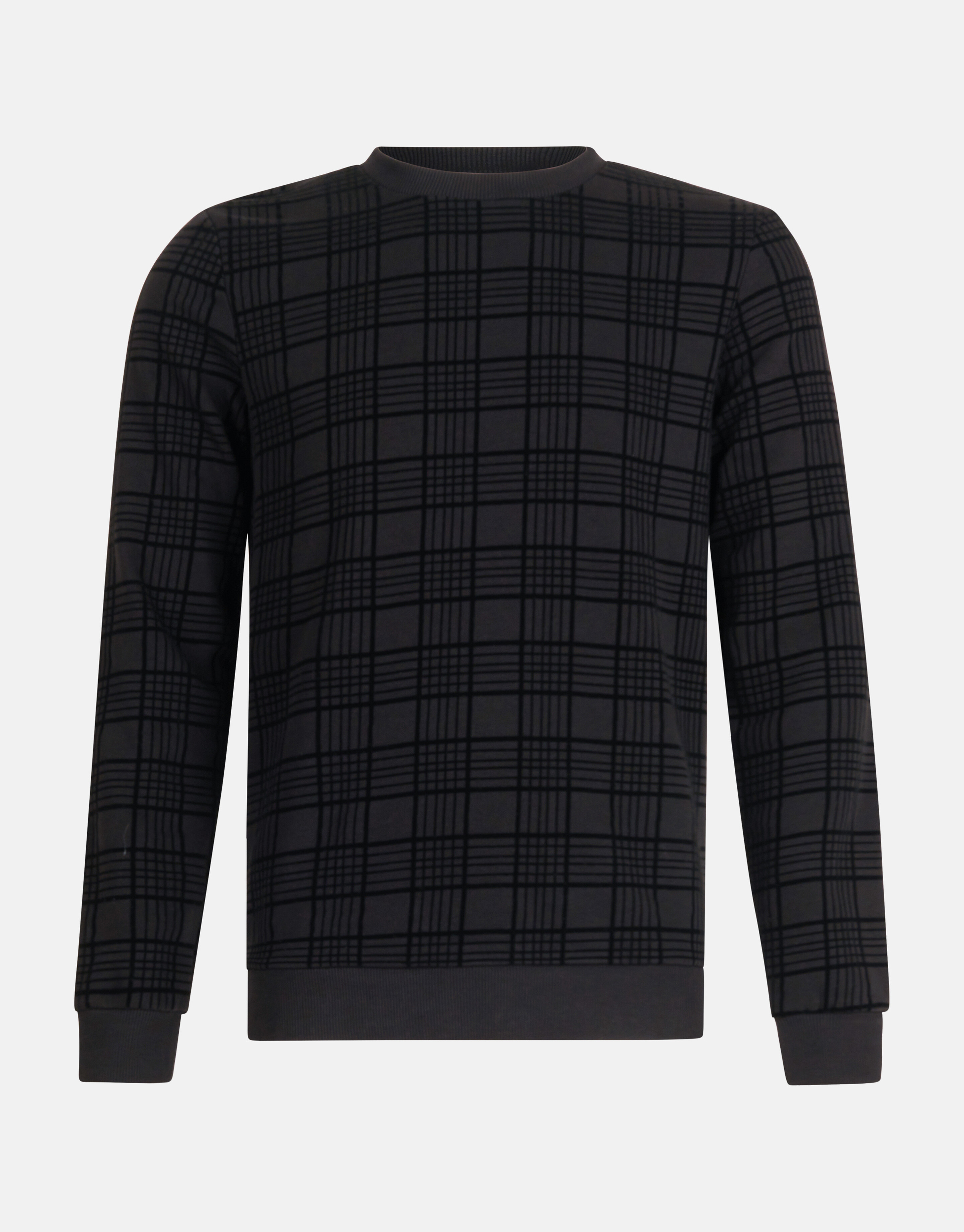 Velvet Ruiten Sweater Zwart SHOEBY MEN