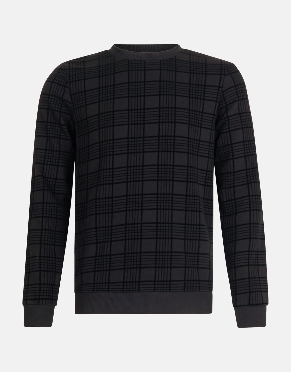 Velvet Ruiten Sweater Zwart SHOEBY MEN