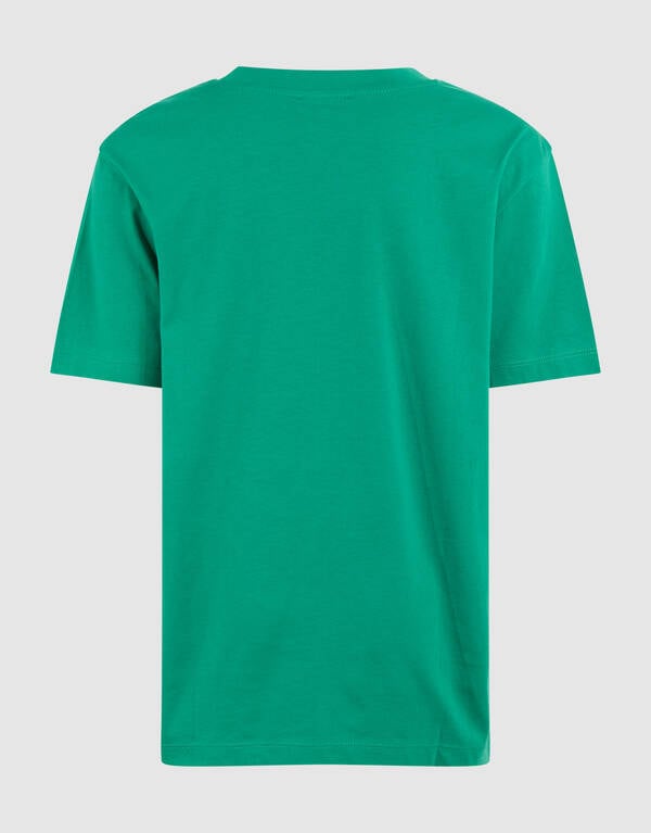 Time Artwork T-shirt Groen SHOEBY BOYS