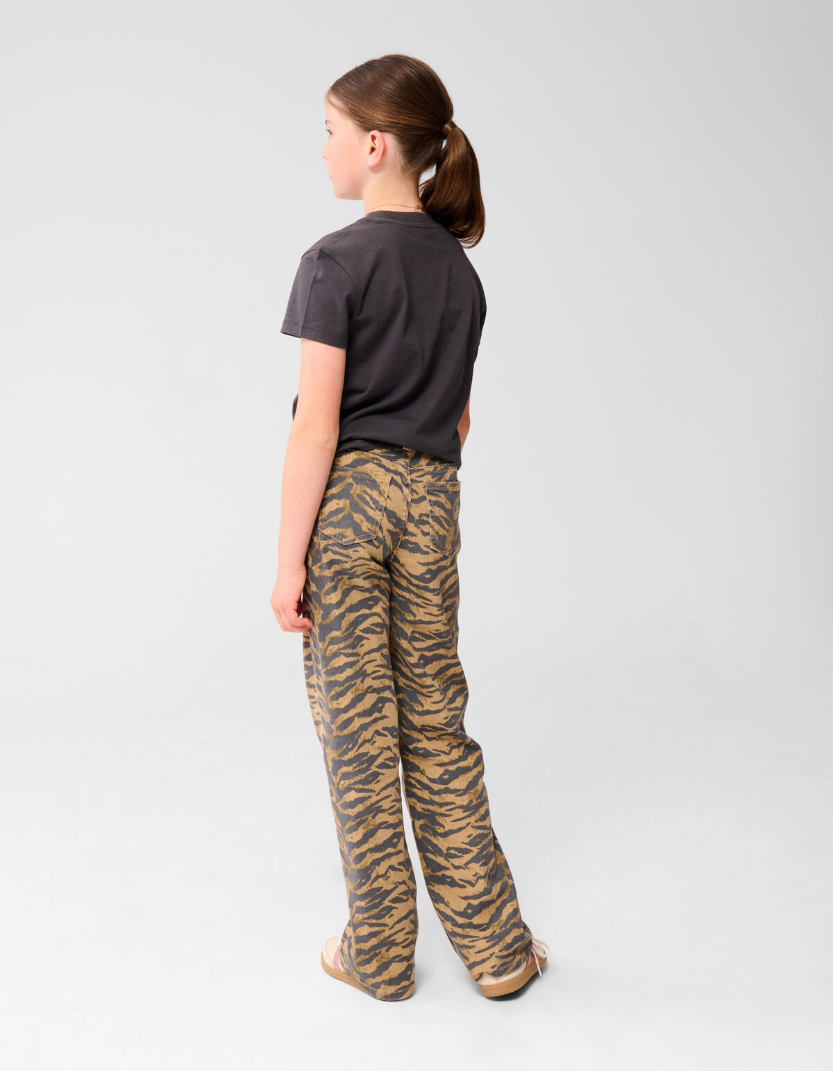 Together Artwork T-shirt Donkergrijs SHOEBY GIRLS