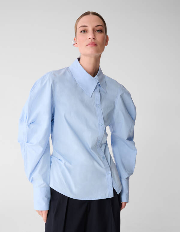 Balloon Blouse Lichtblauw By Lonneke SHOEBY WOMEN