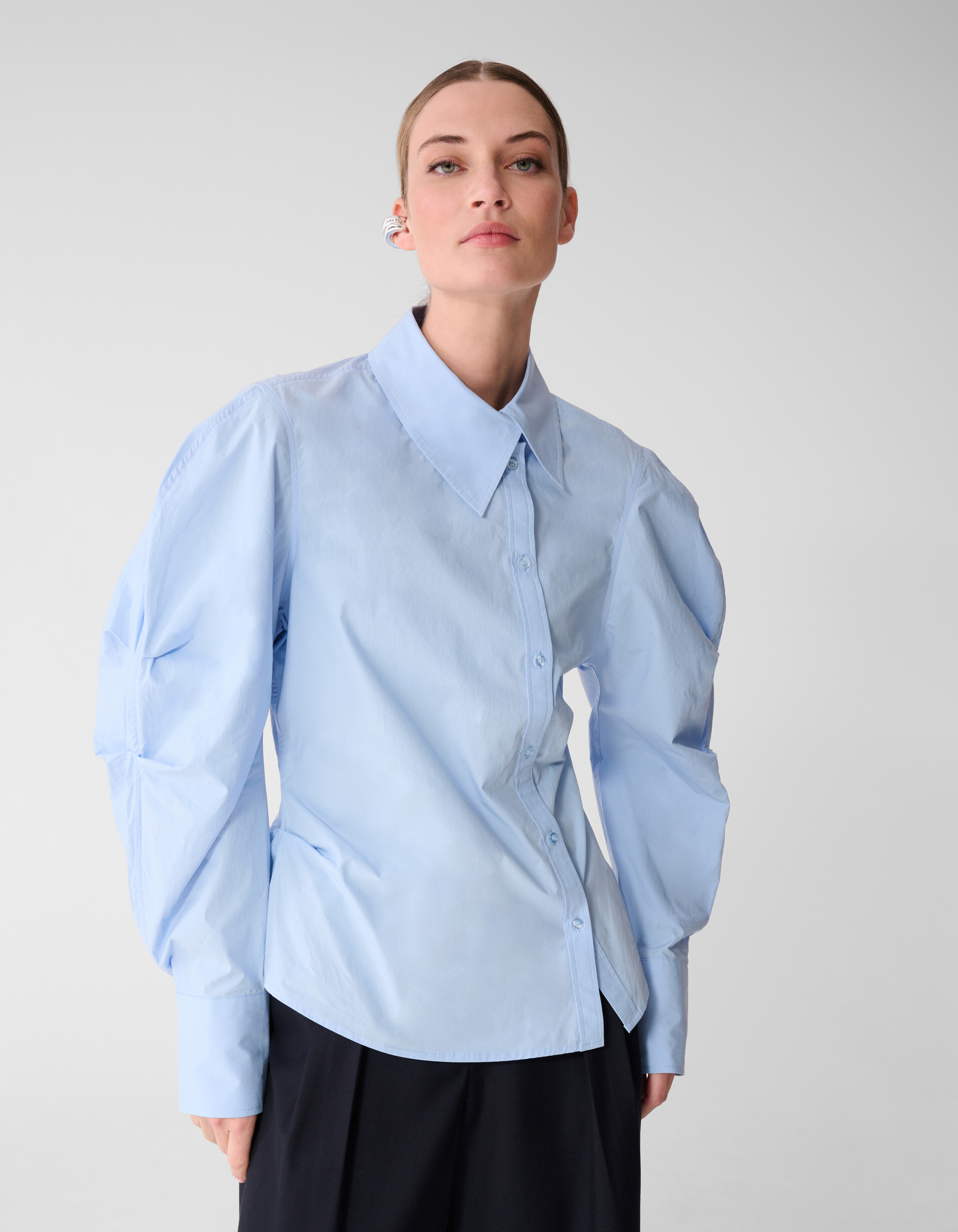 Balloon Blouse Lichtblauw By Lonneke SHOEBY WOMEN