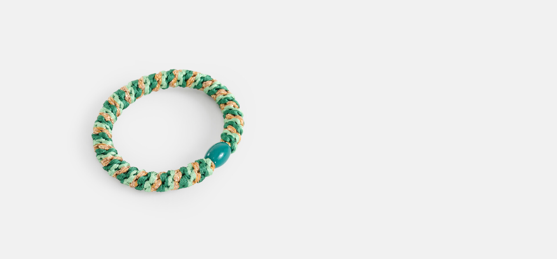 Lurex Haarelastiek Groen SHOEBY ACCESSOIRES