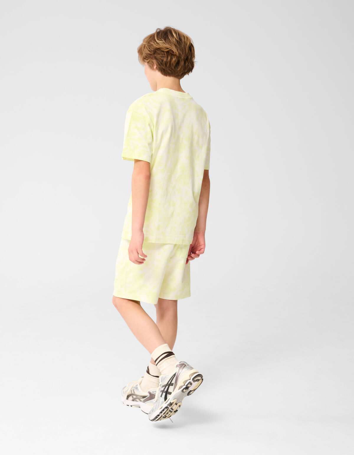 Tie Dye Short Lichtgroen SHOEBY BOYS