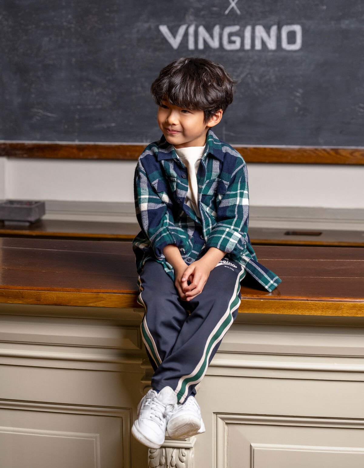 Sport Broek Donkerblauw Shoeby X Vingino SHOEBY BOYS