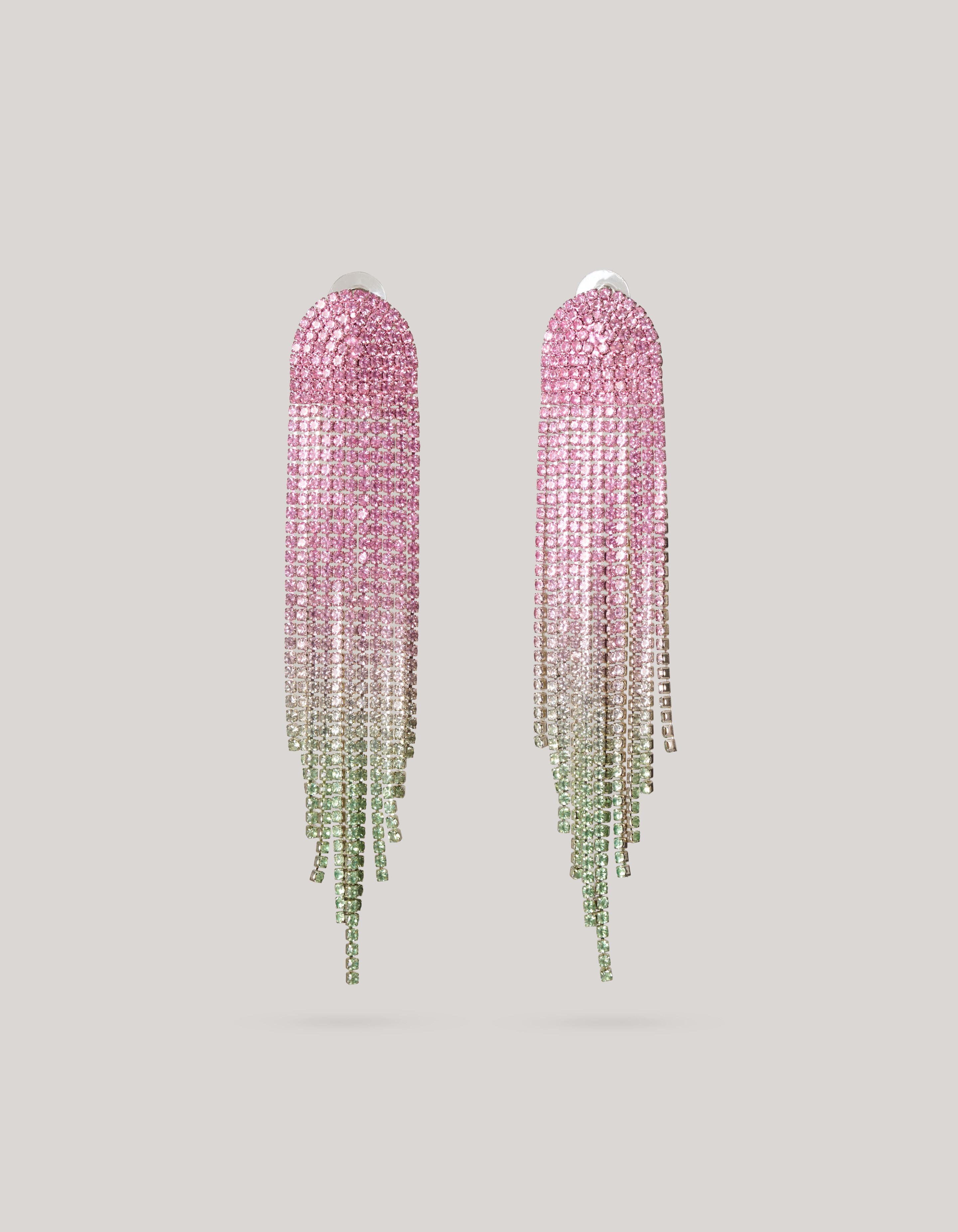 Balayage Strass Oorbellen Roze SHOEBY ACCESSOIRES