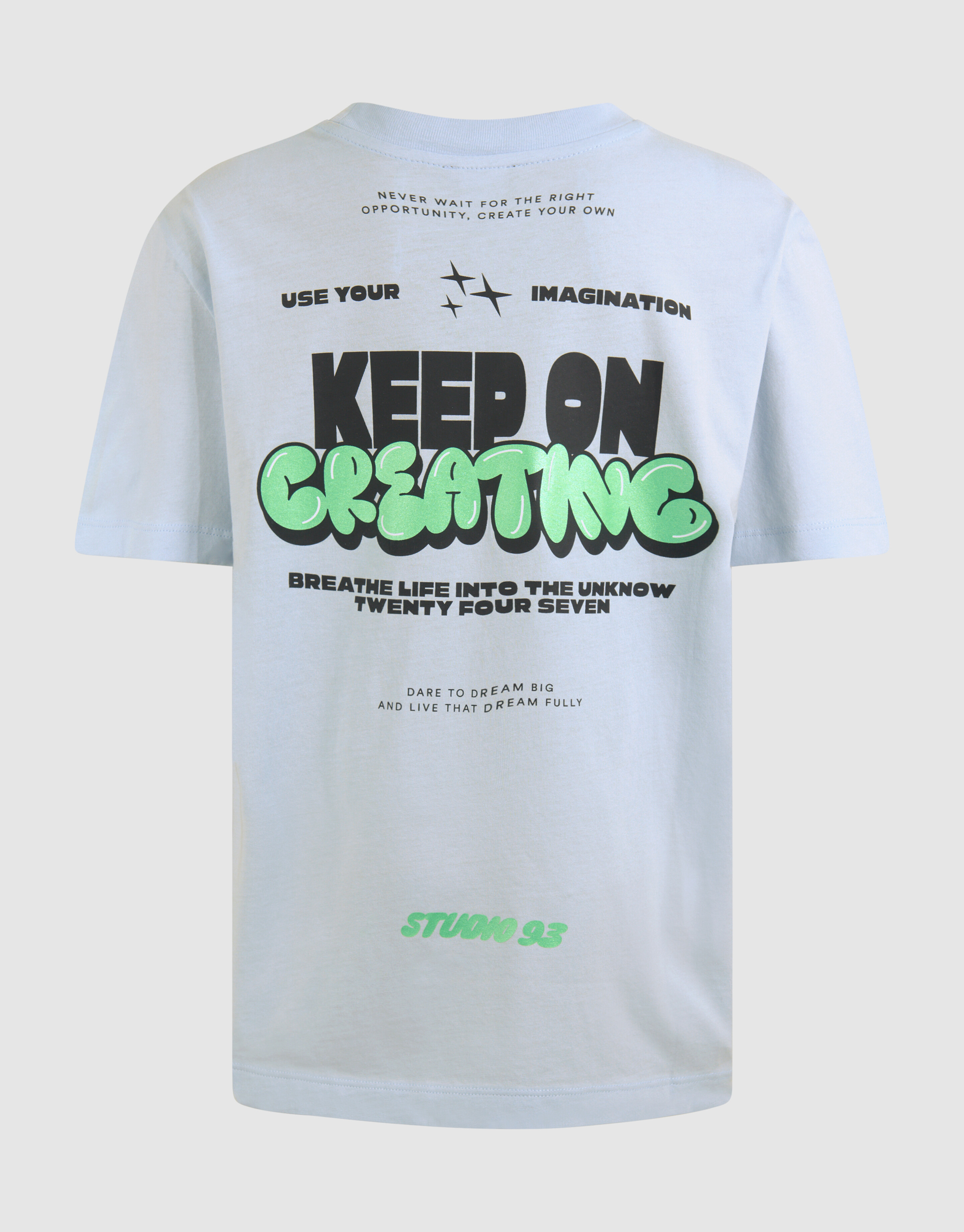 Creating Artwork T-shirt Lichtblauw SHOEBY BOYS