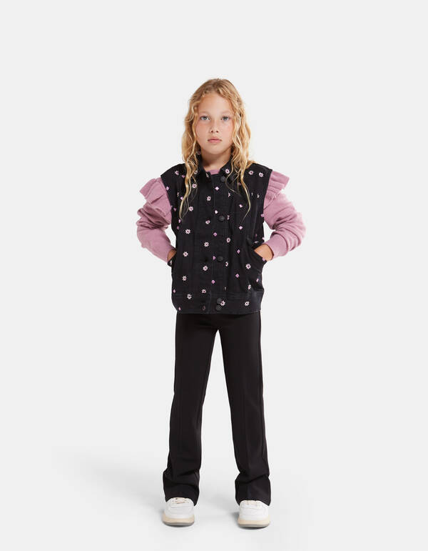 Denim Embro Gilet SHOEBY GIRLS
