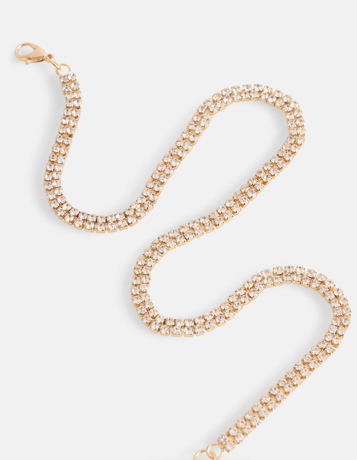 Strass Ketting Goud SHOEBY ACCESSOIRES