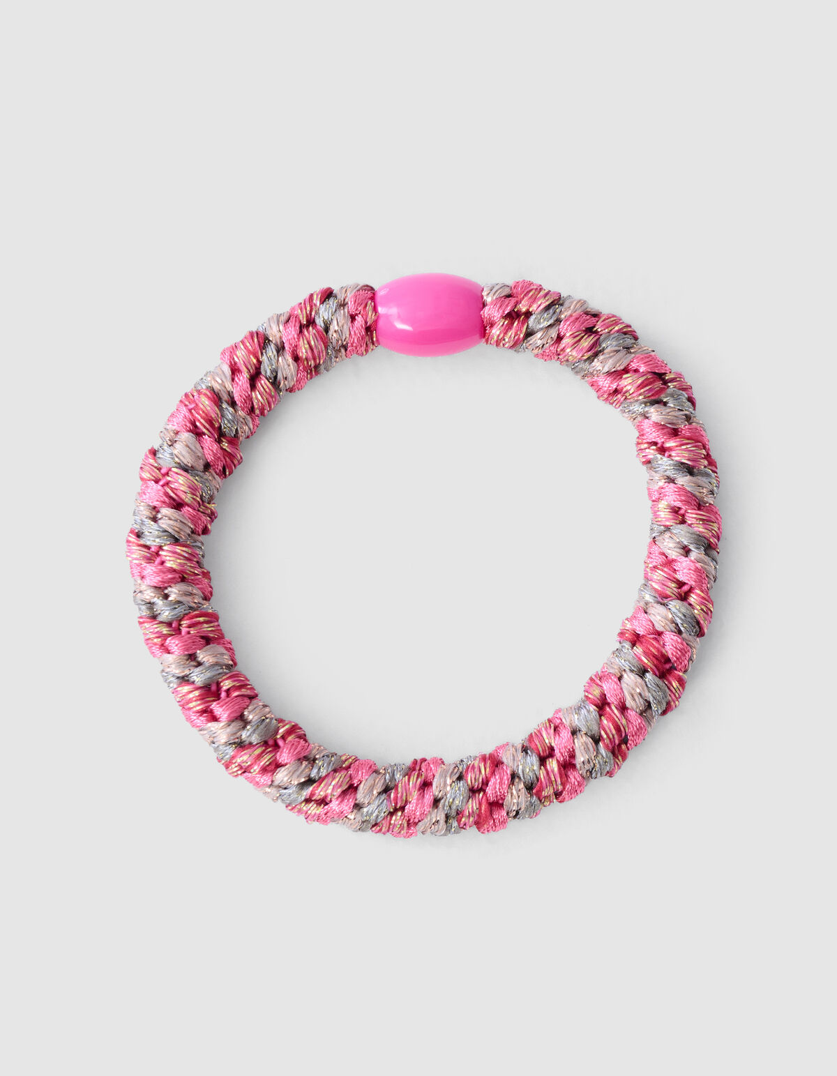 Lurex Haarelastiek Roze SHOEBY ACCESSOIRES