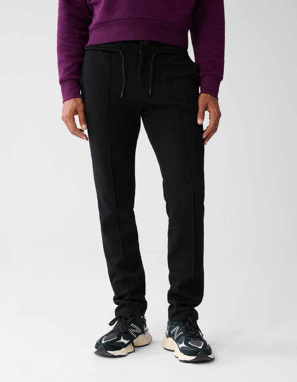 Pique Broek Zwart SHOEBY MEN