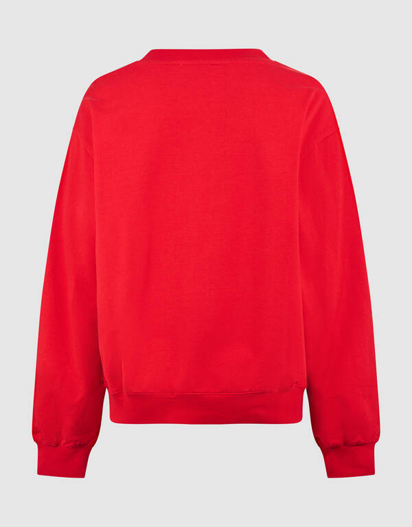 Sporty Amore Sweater Rood SHOEBY GIRLS