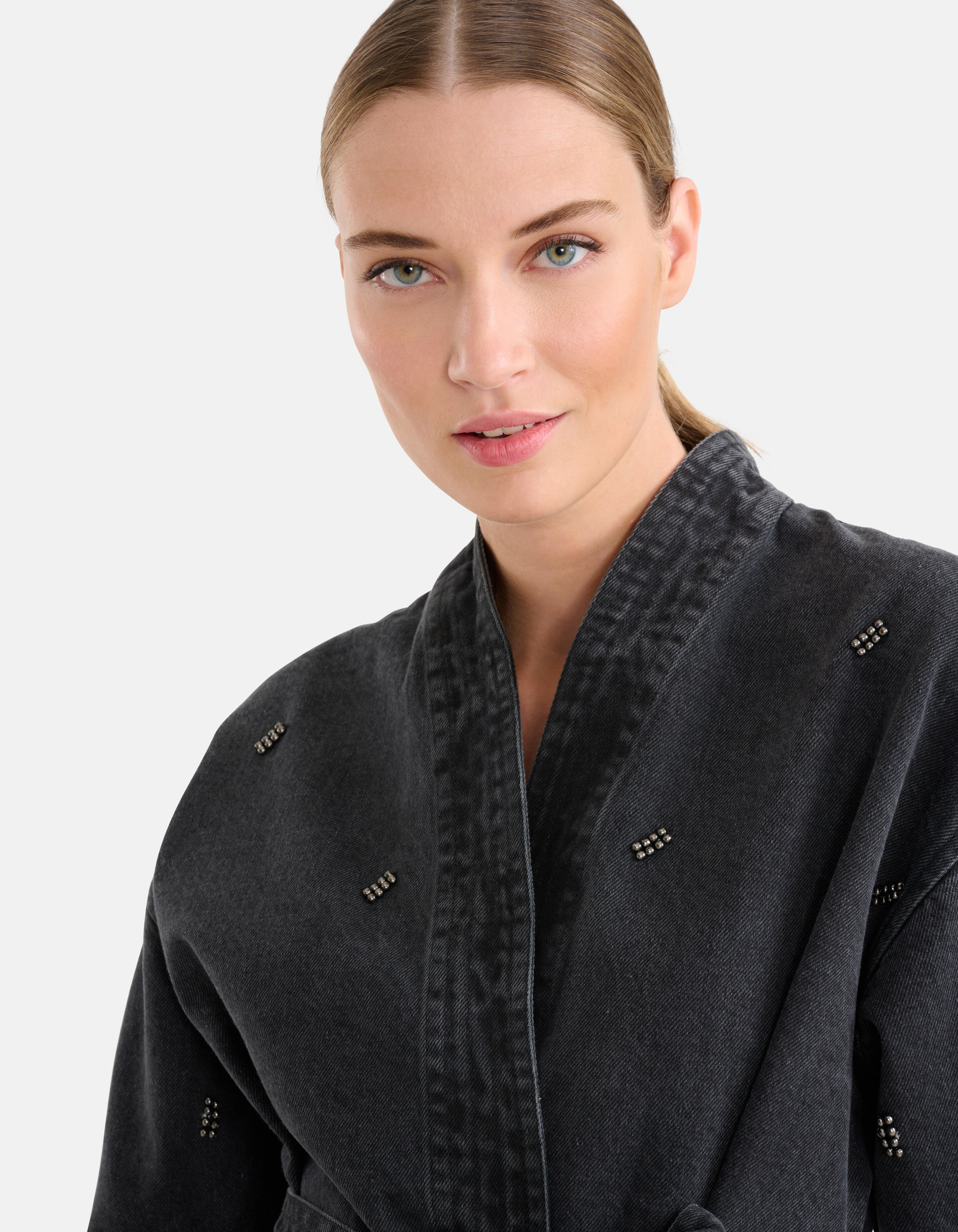 Washed Denim Kimono By Mieke SHOEBY WOMEN