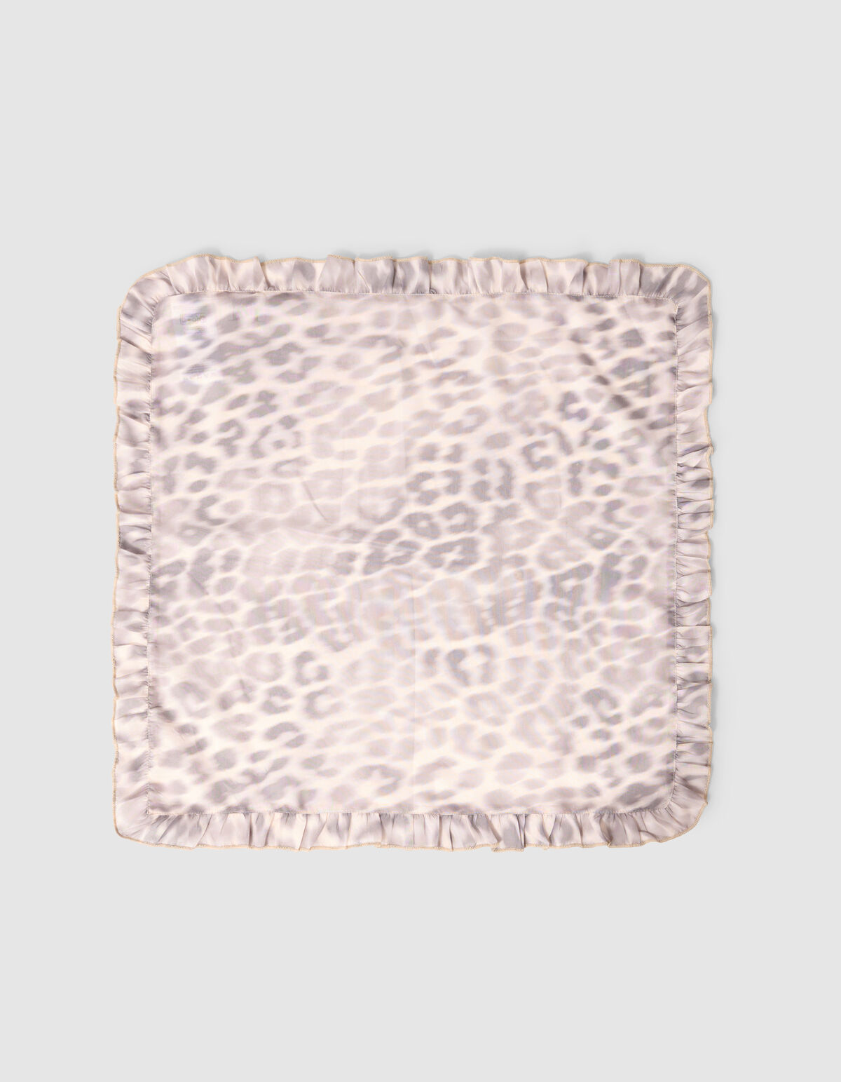 Leopard Bandana/Sjaal Lichtbruin SHOEBY ACCESSOIRES