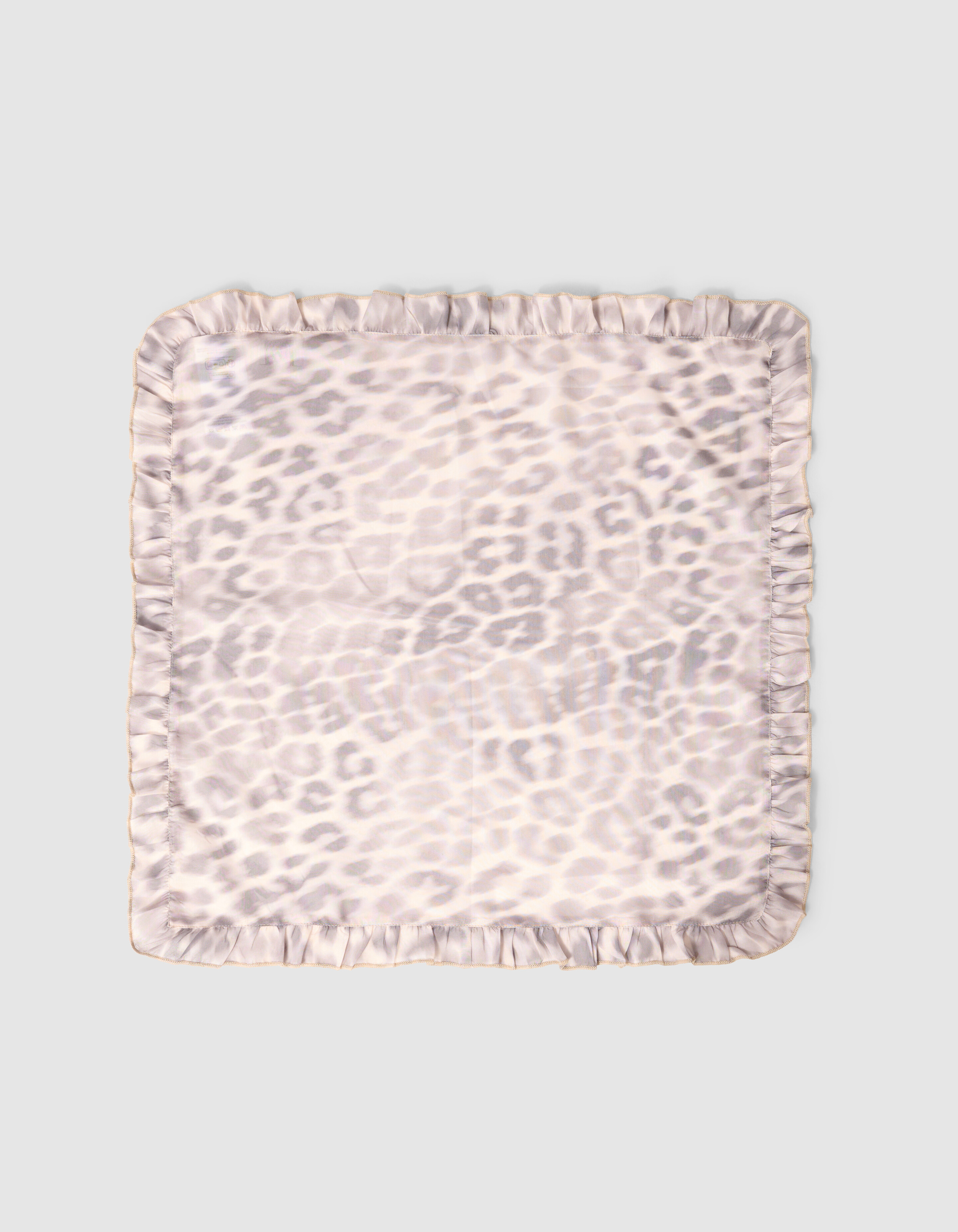 Leopard Bandana/Sjaal Lichtbruin SHOEBY ACCESSOIRES