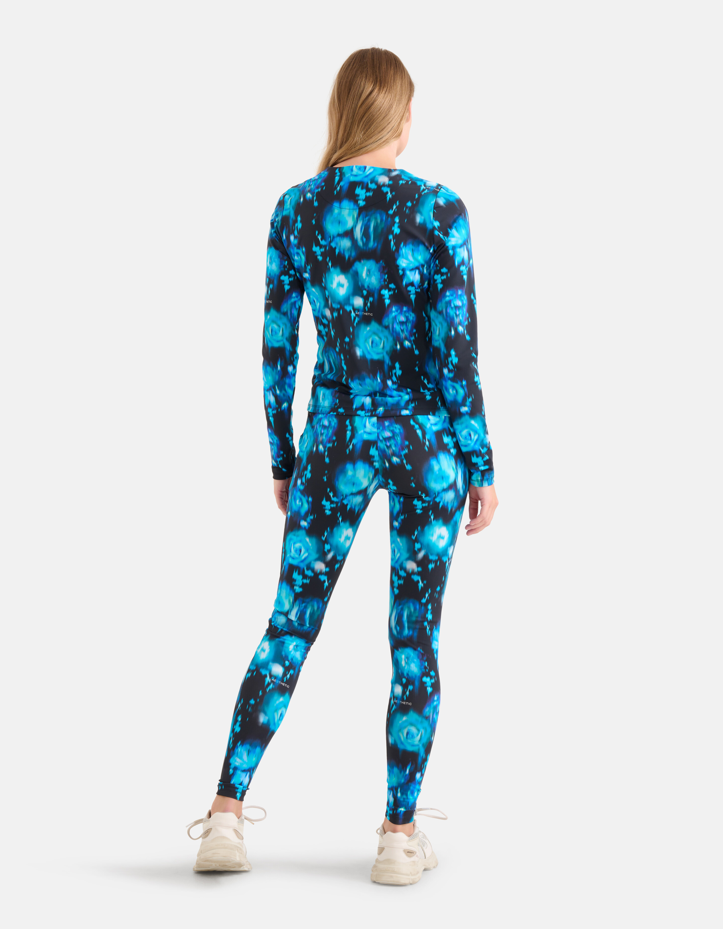 Printed Travel Top Blauw SHOEBY WOMEN
