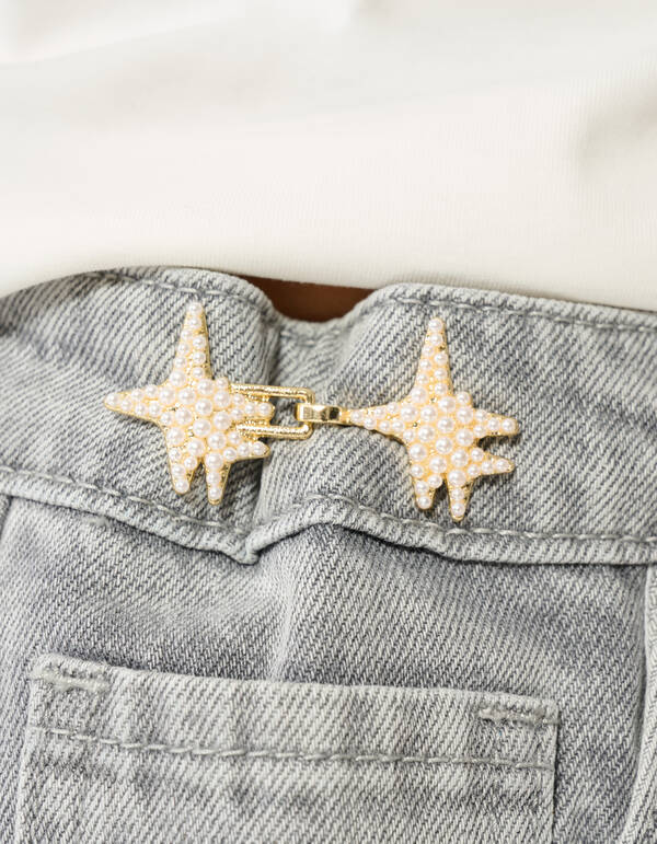 Pearl Spark Jeans Pins Goud SHOEBY ACCESSOIRES