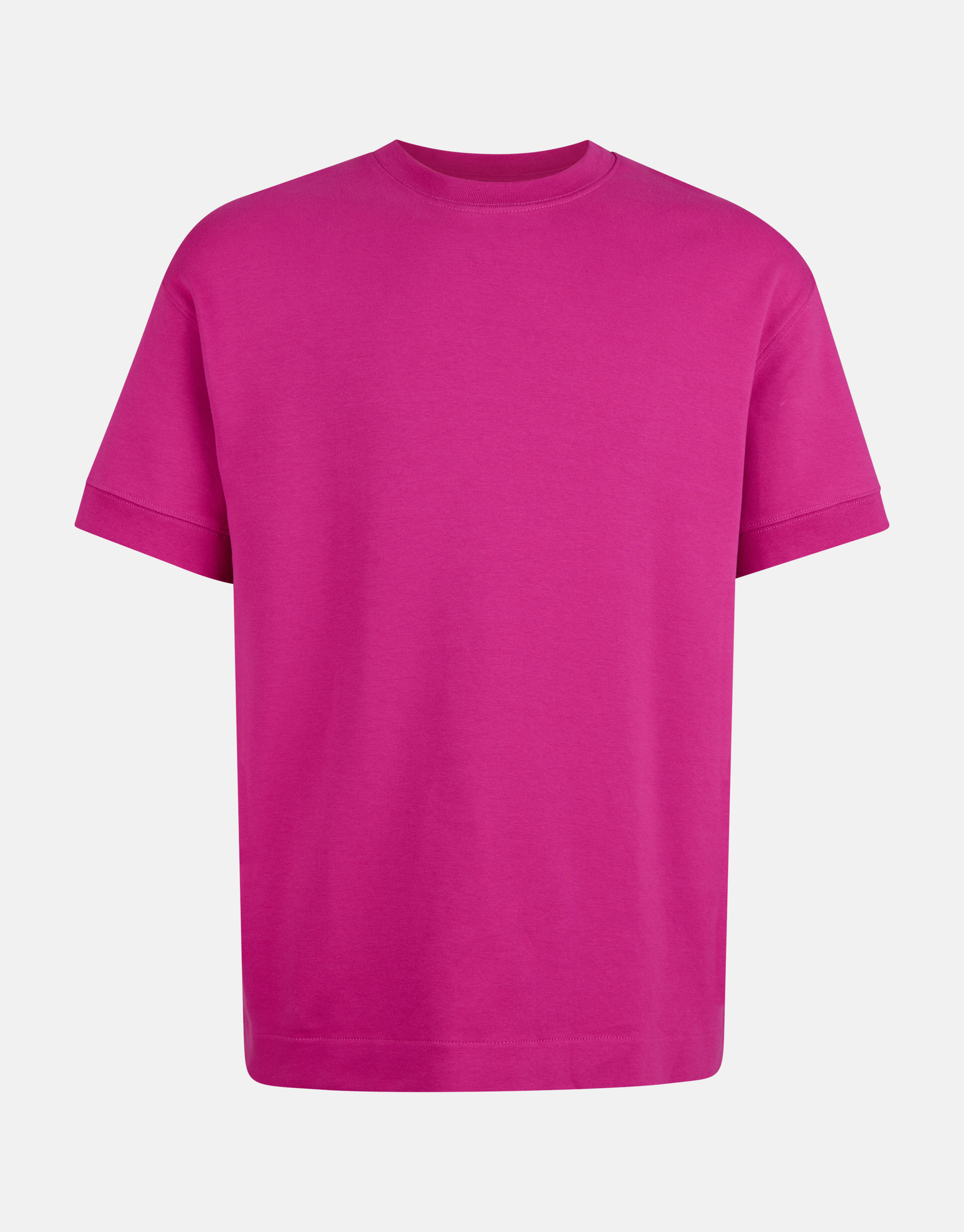 Relaxed Fit T-shirt Donkerroze SHOEBY MEN