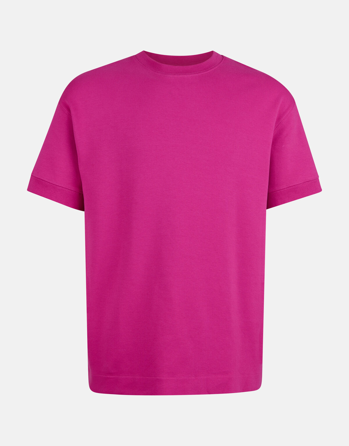 Relaxed Fit T-shirt Donkerroze SHOEBY MEN