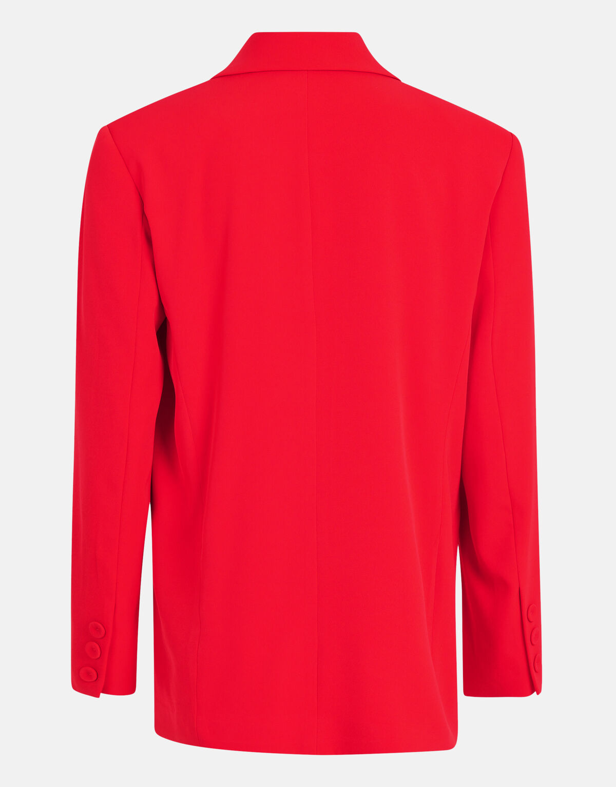 Oversized Geborduurde Blazer Rood SHOEBY WOMEN