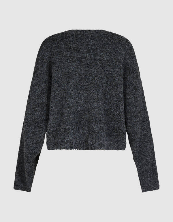 Gebreide Trui Donkergrijs By Anna SHOEBY WOMEN