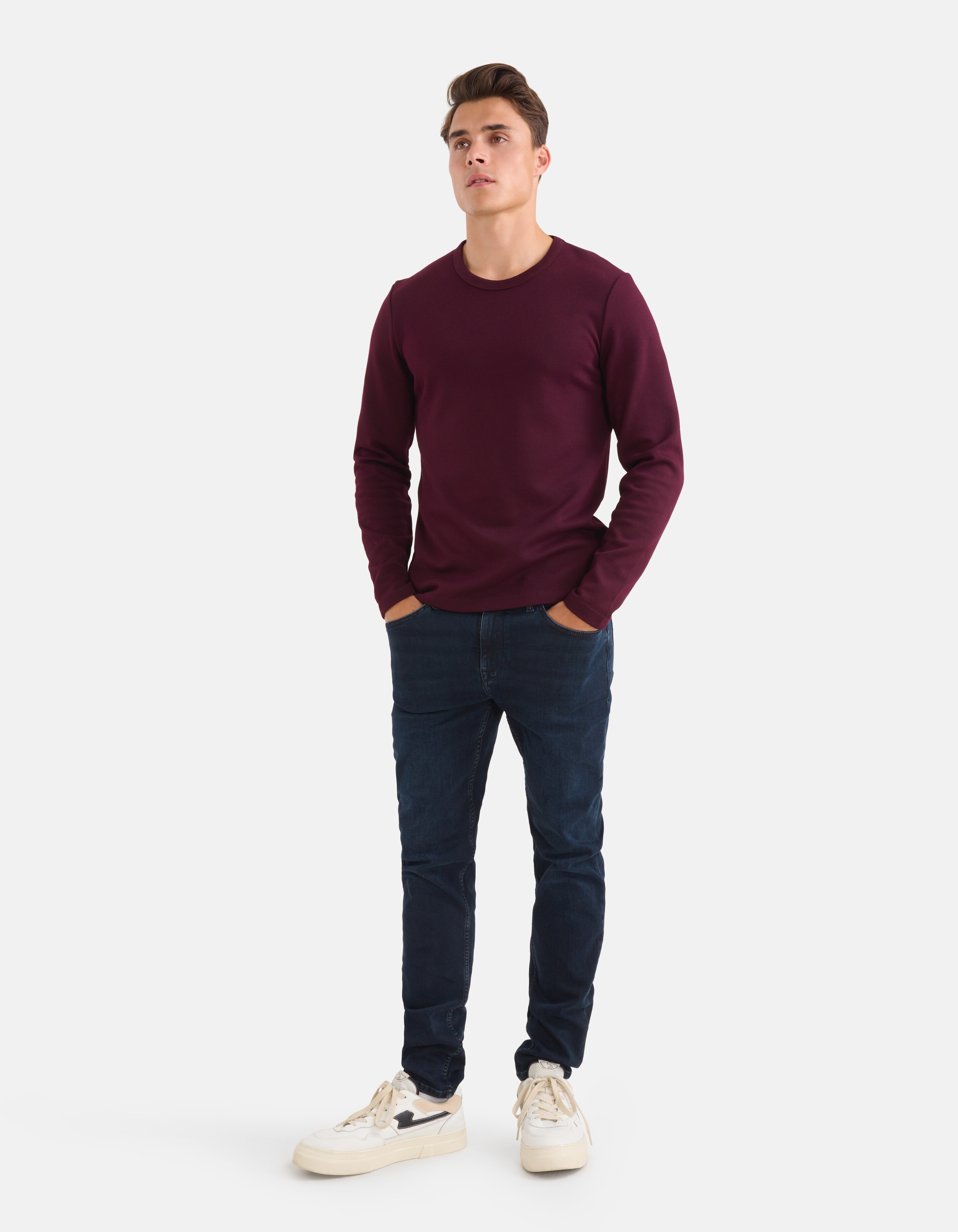 Slim Jeans Blauw/Zwart L34 SHOEBY MEN