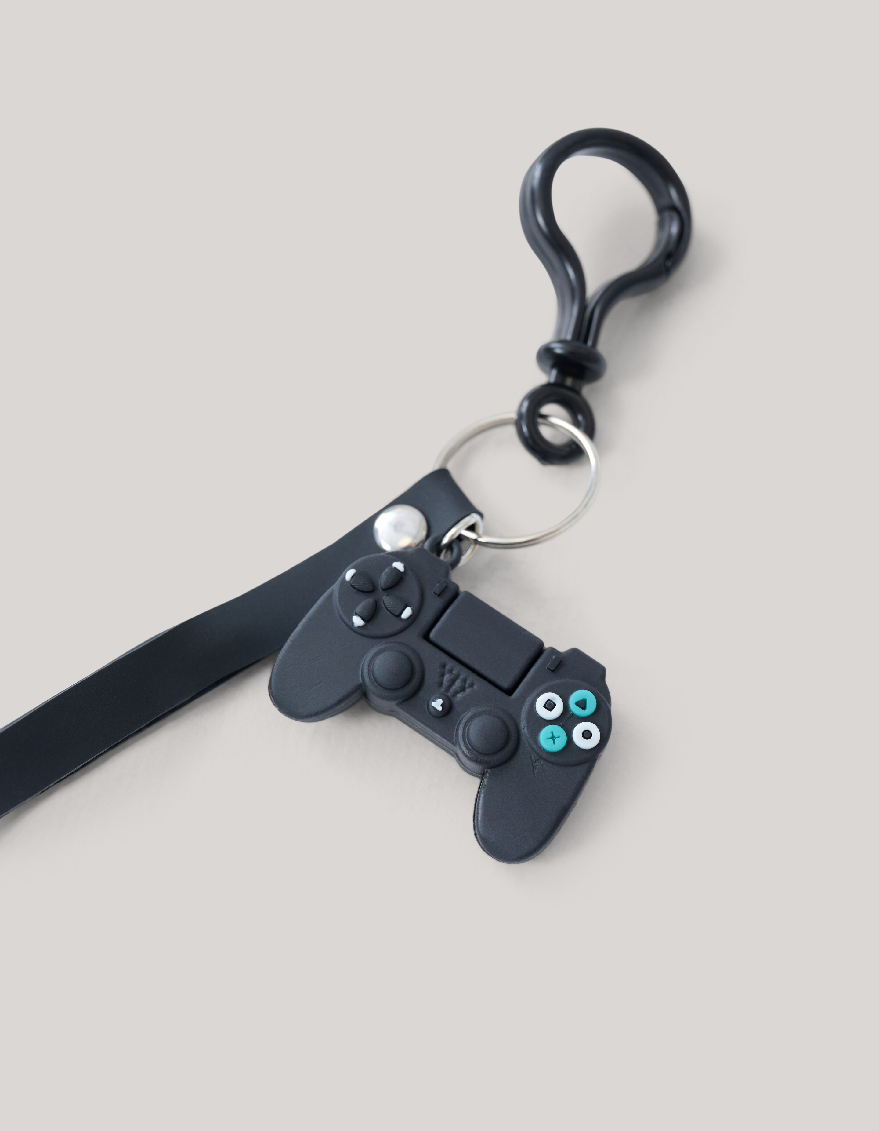 Game Sleutelhanger Zwart SHOEBY ACCESSOIRES