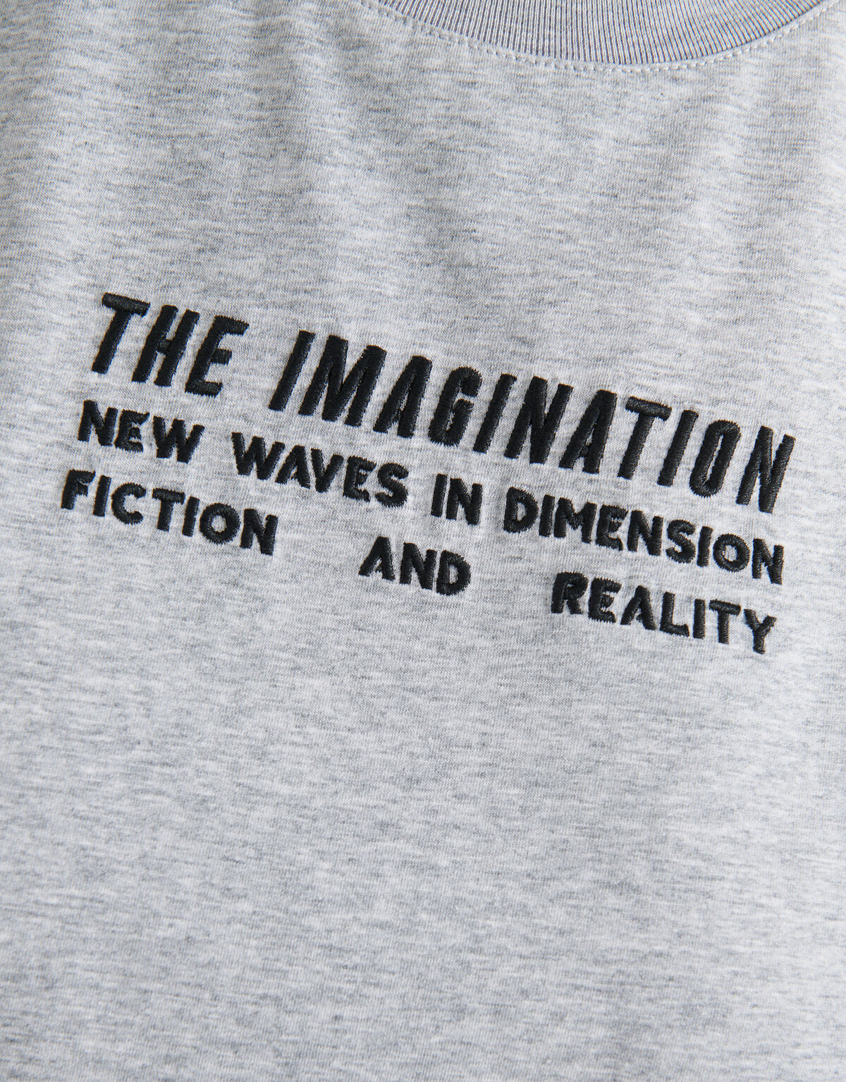 Mini Artwork T-shirt Lichtgrijs SHOEBY WOMEN