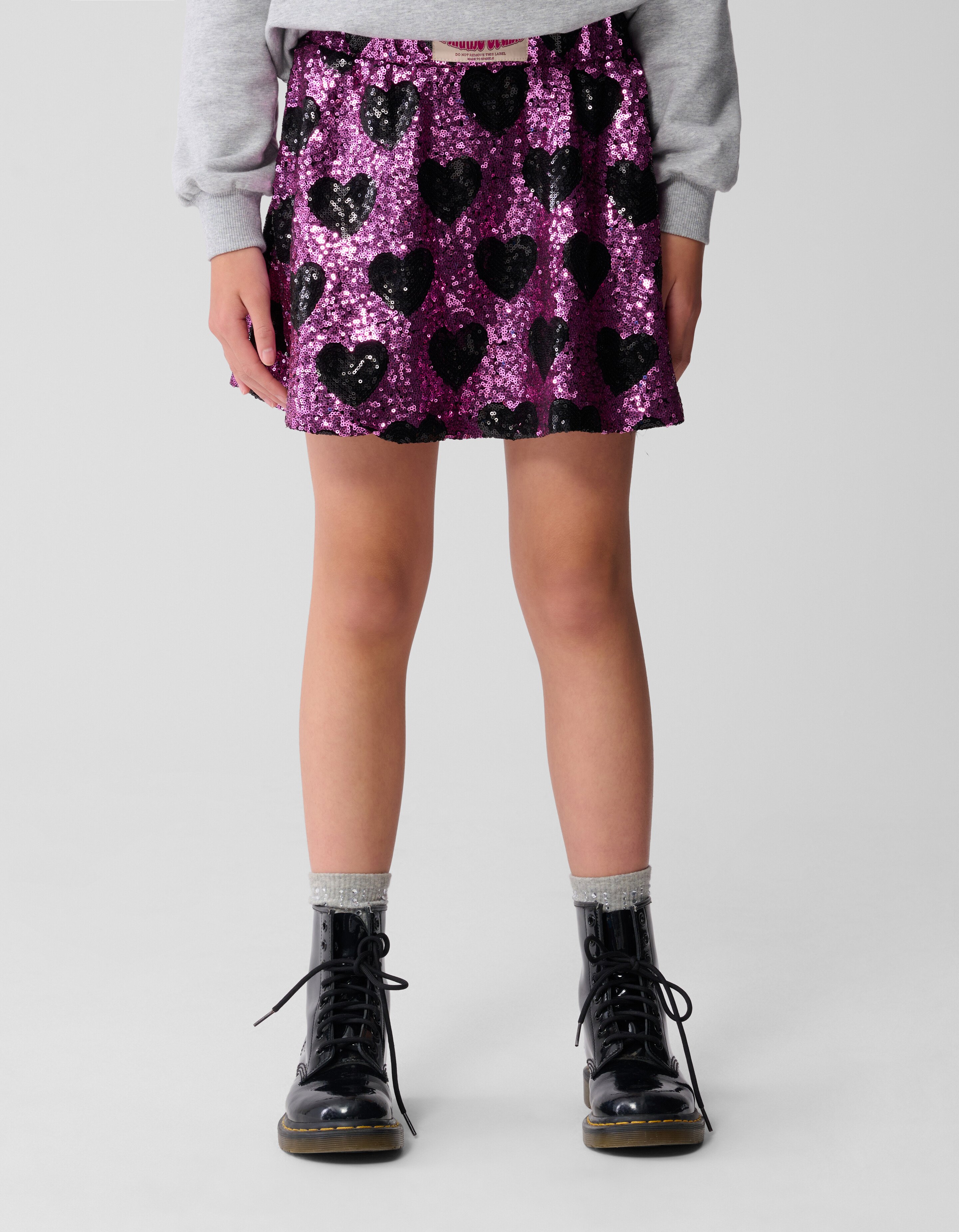 Sequin Mini Rok Roze SHOEBY GIRLS