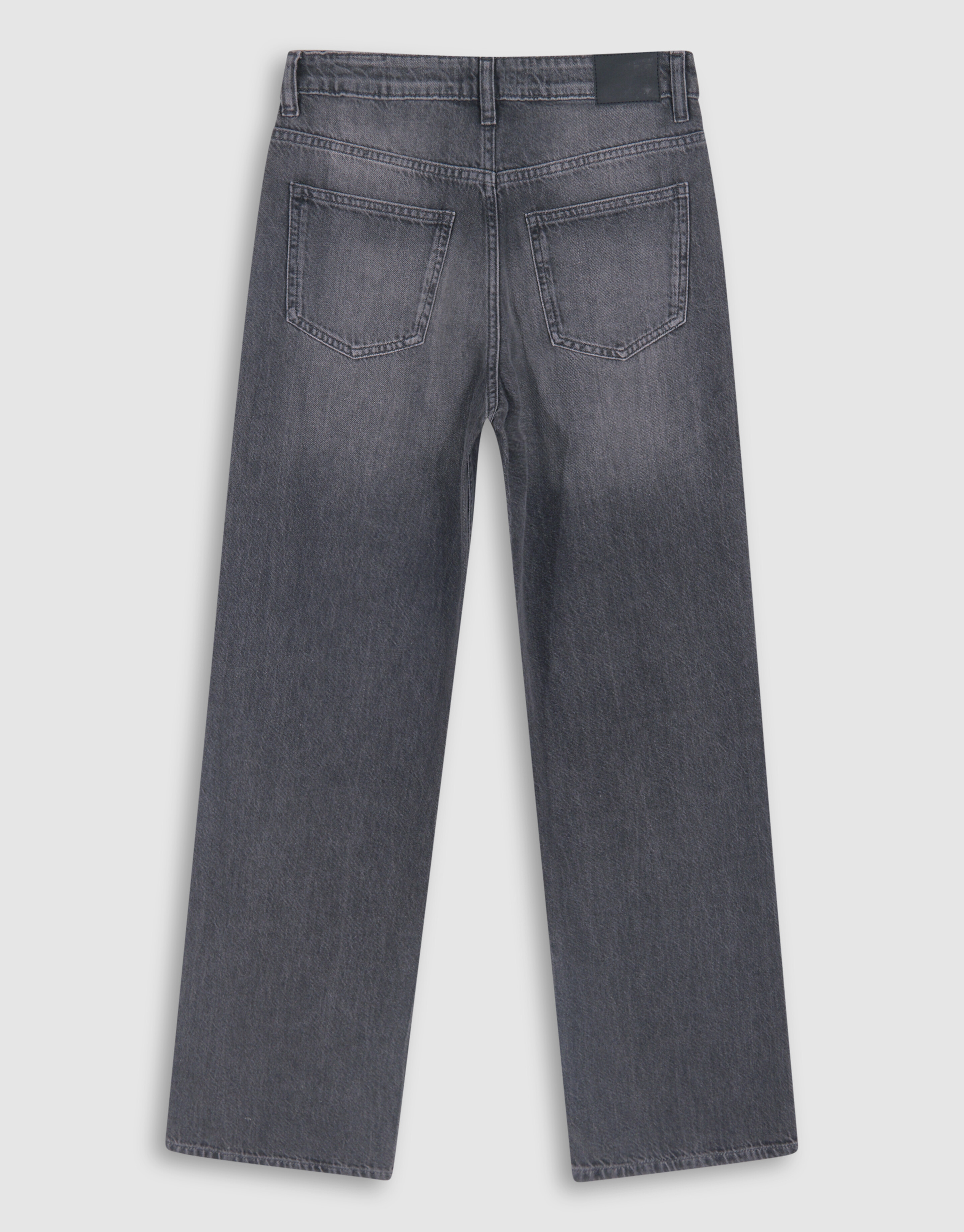 Wide Leg Fit Jeans Grijs SHOEBY WOMEN