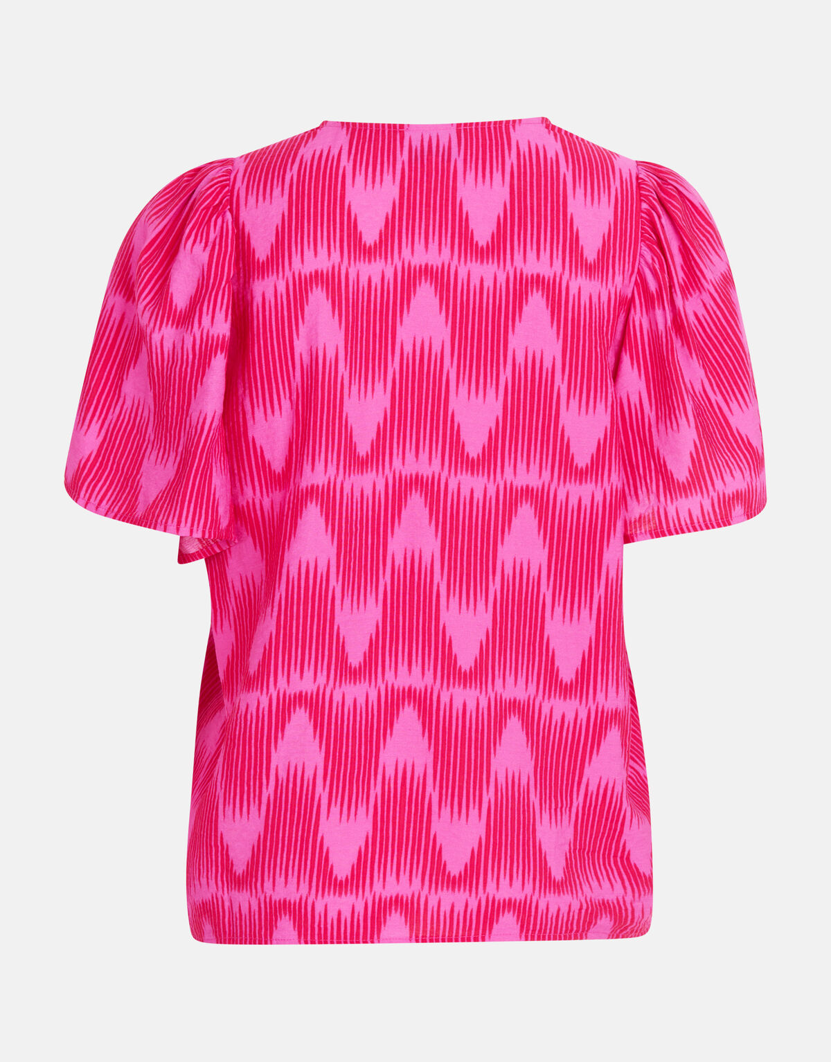 Grafische Print Top Roze SHOEBY WOMEN