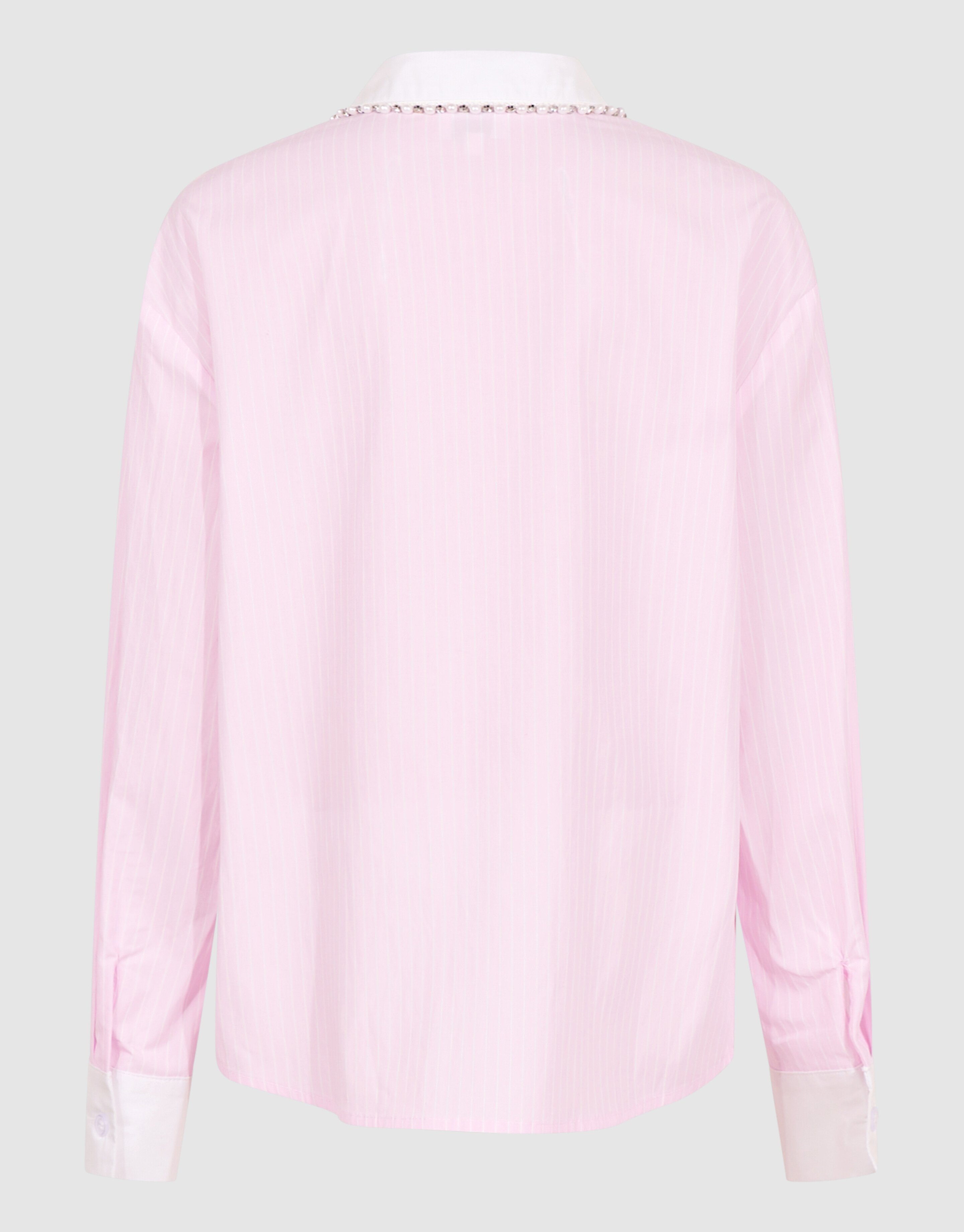Pinstripe Blouse Roze SHOEBY GIRLS